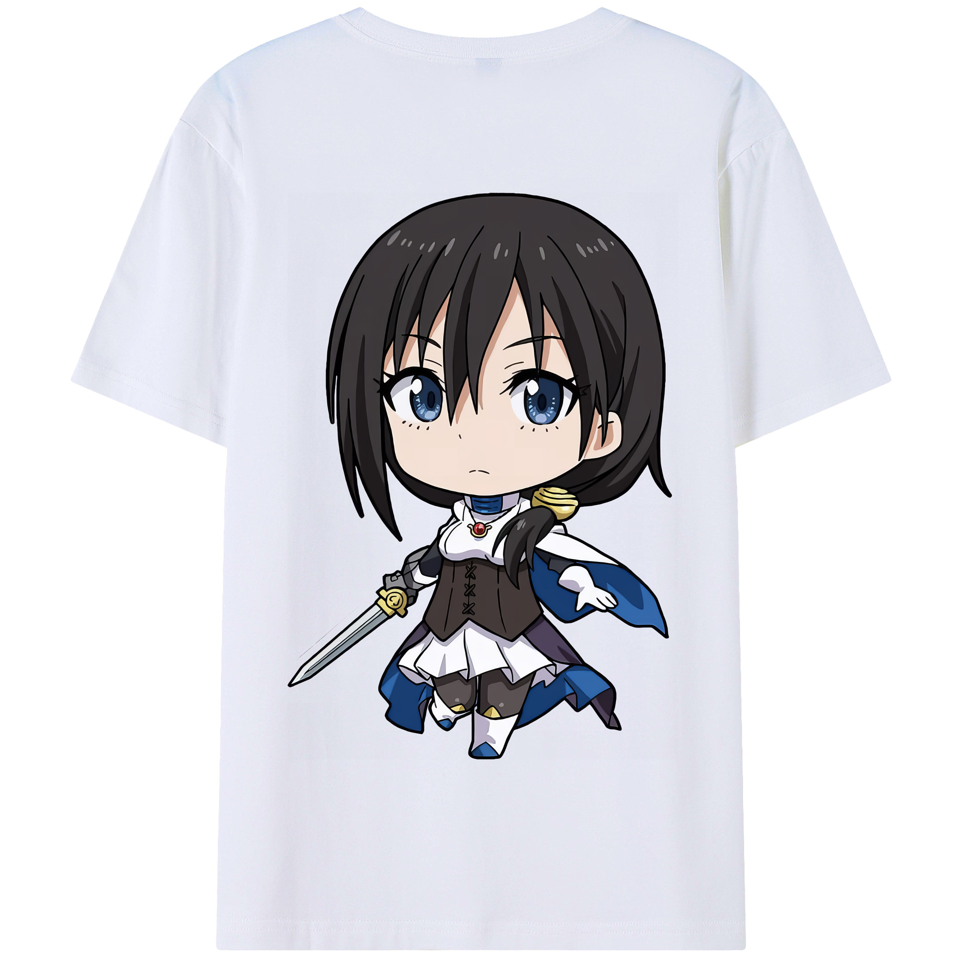 （画像用） 転スラ Regarding Reincarnated to Slime 綿100％半袖Tシャツ（背面プリント）