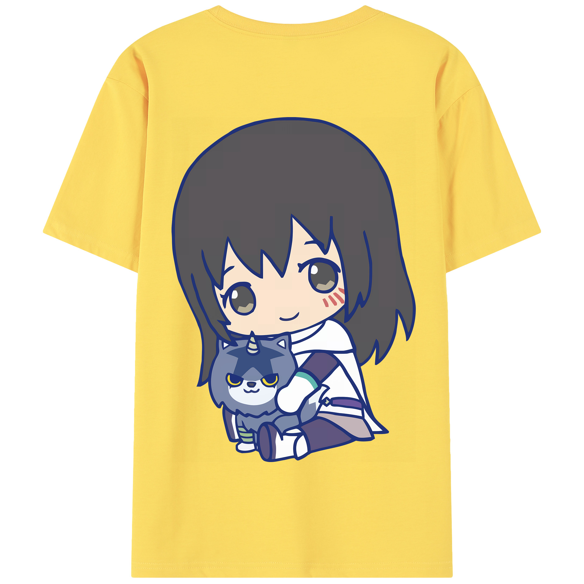 （画像用） 転スラ Regarding Reincarnated to Slime 綿100％半袖Tシャツ（背面プリント）