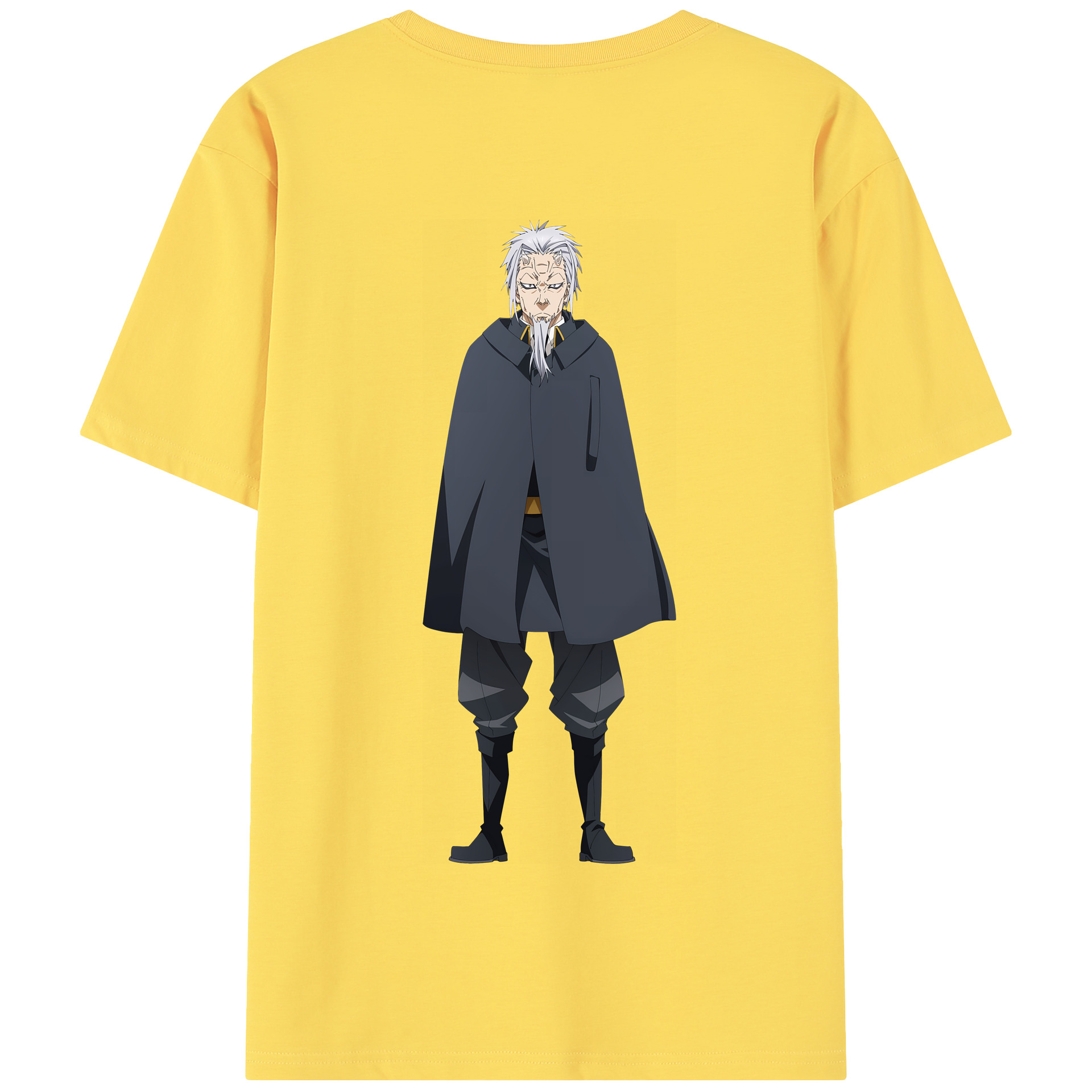 （画像用） 転スラ Regarding Reincarnated to Slime 綿100％半袖Tシャツ（背面プリント）