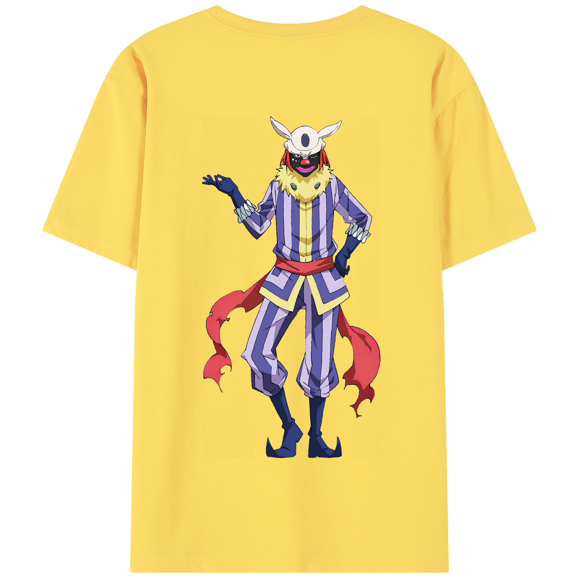 （画像用） 転スラ Regarding Reincarnated to Slime 綿100％半袖Tシャツ（背面プリント）