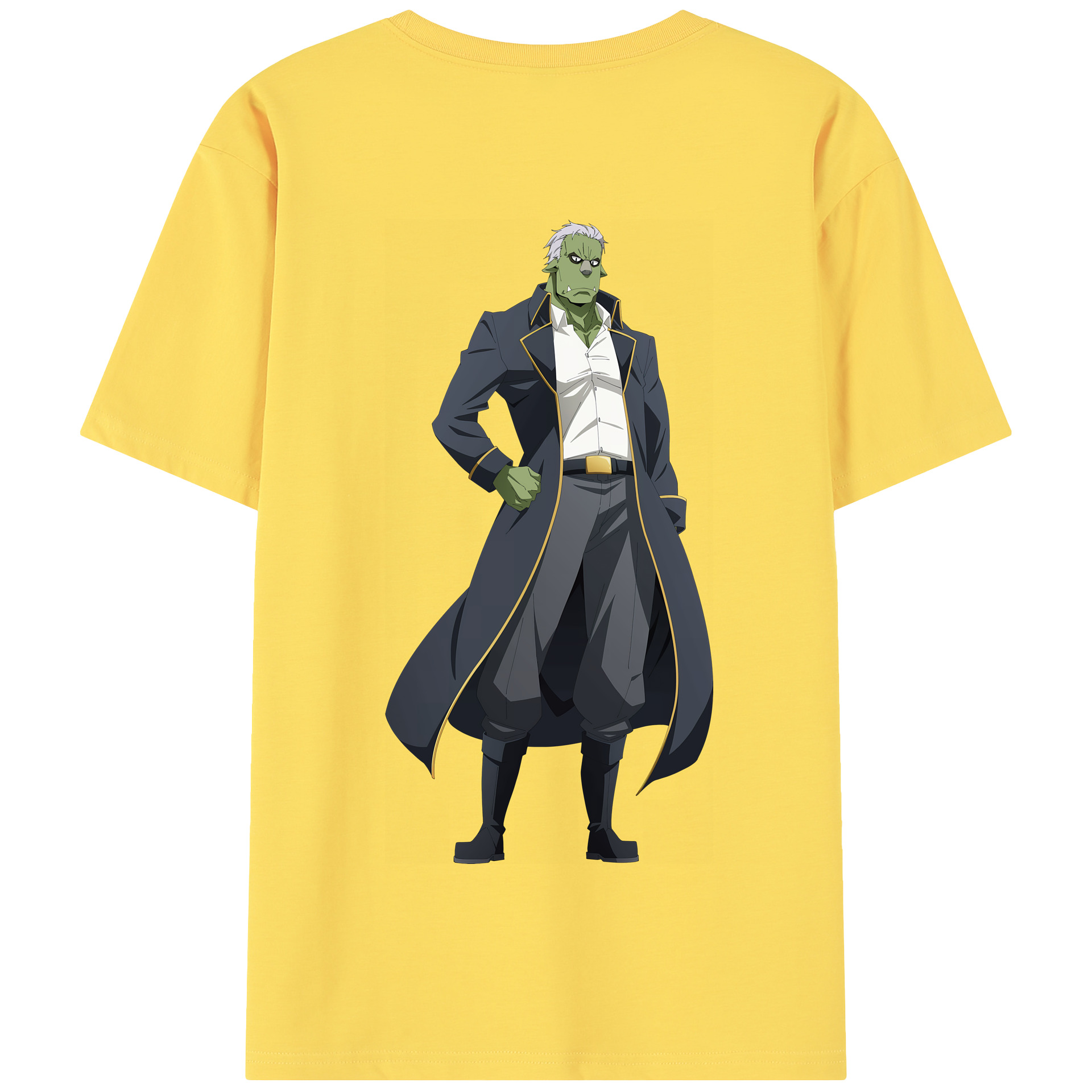 （画像用） 転スラ Regarding Reincarnated to Slime 綿100％半袖Tシャツ（背面プリント）