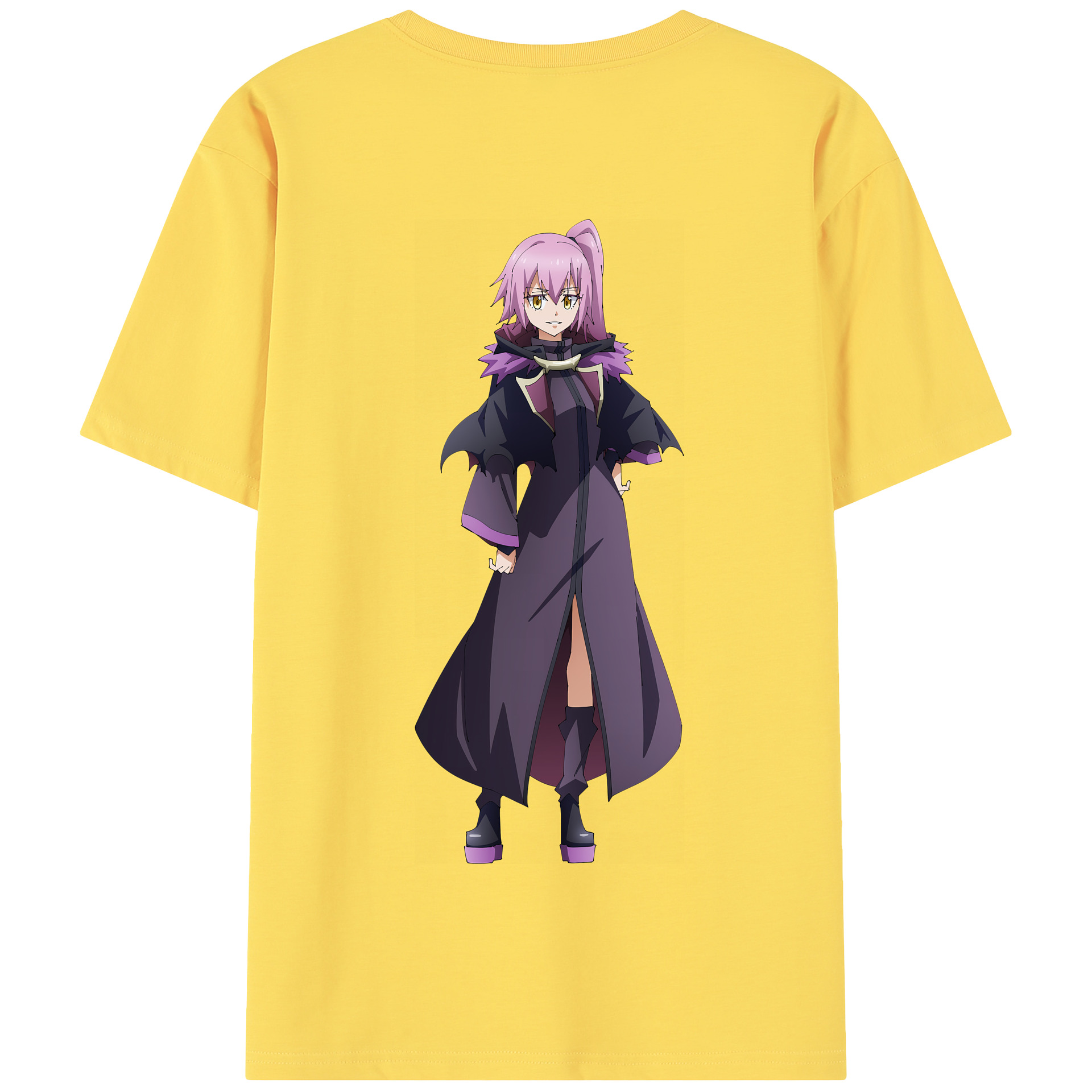 （画像用） 転スラ Regarding Reincarnated to Slime 綿100％半袖Tシャツ（背面プリント）