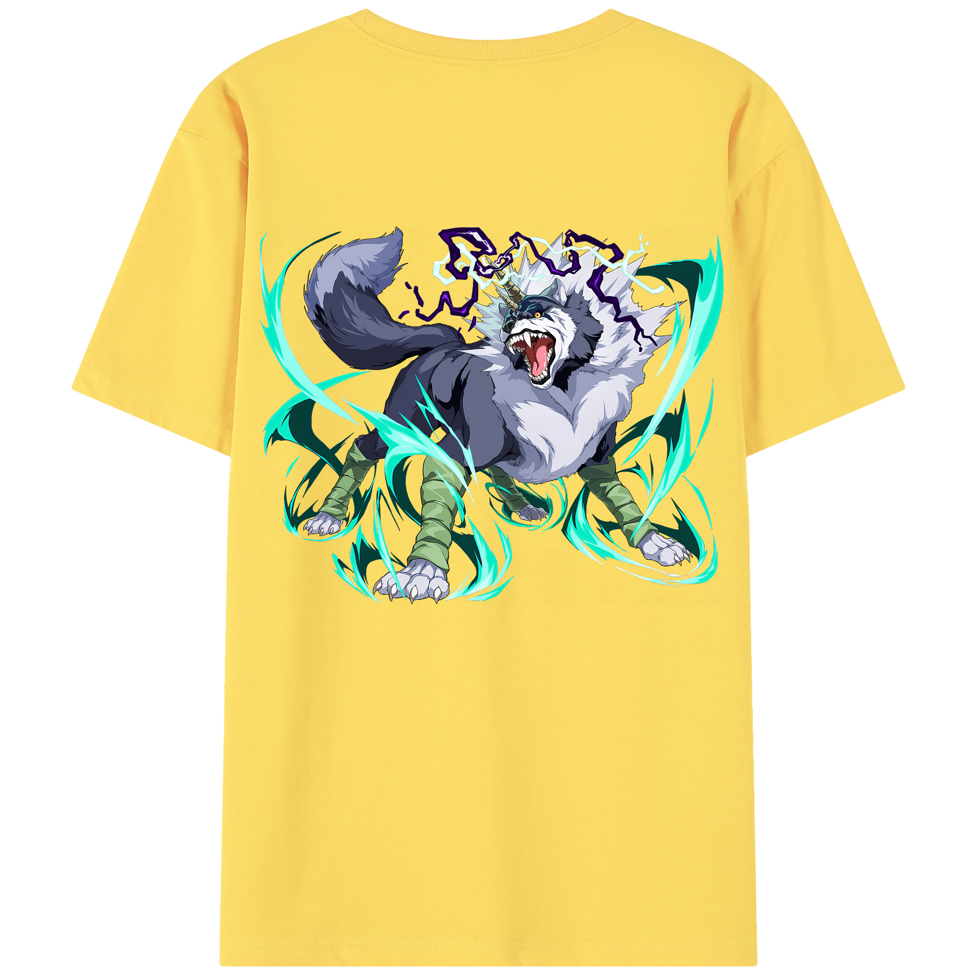 （画像用） 転スラ Regarding Reincarnated to Slime 綿100％半袖Tシャツ（背面プリント）