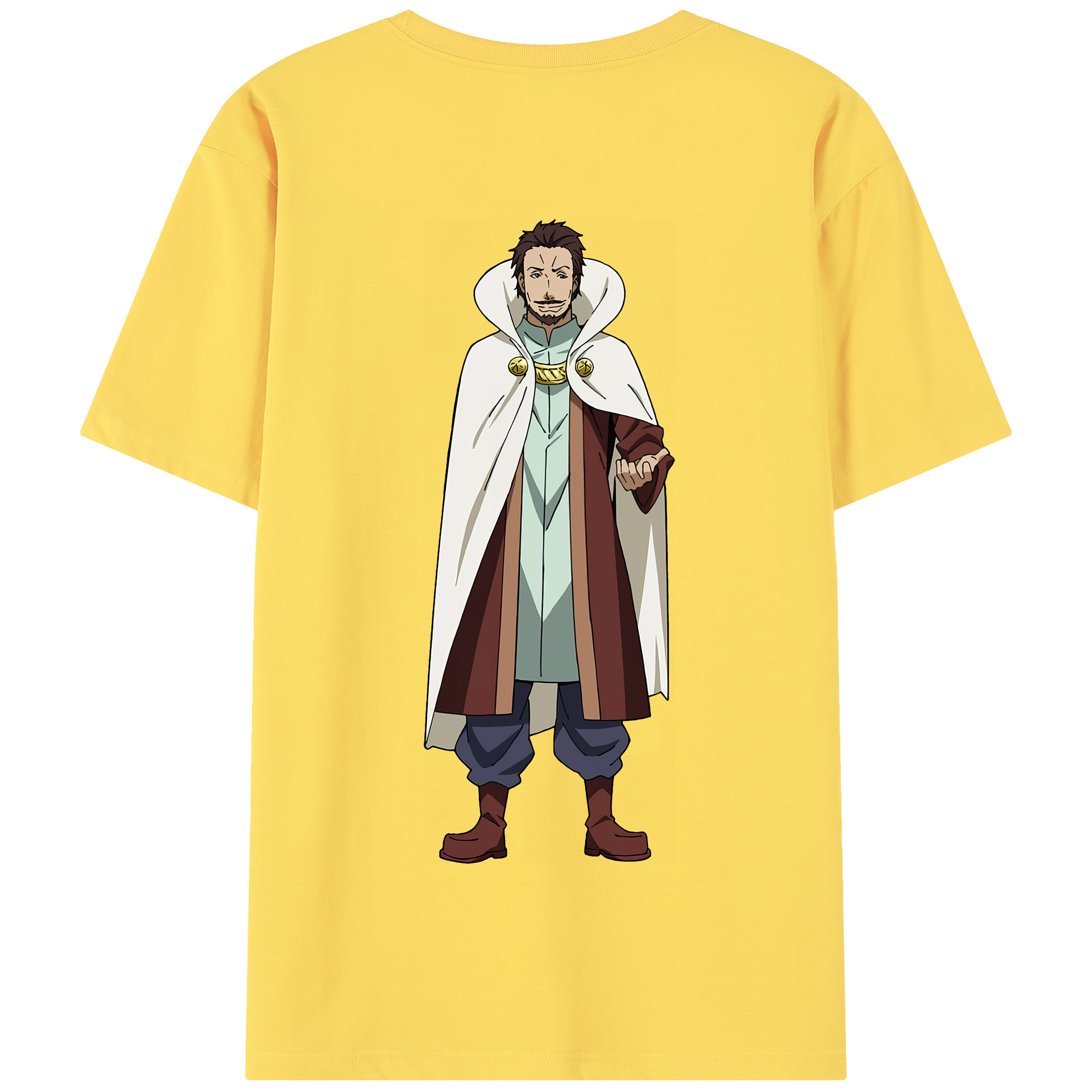 （画像用） 転スラ Regarding Reincarnated to Slime 綿100％半袖Tシャツ（背面プリント）