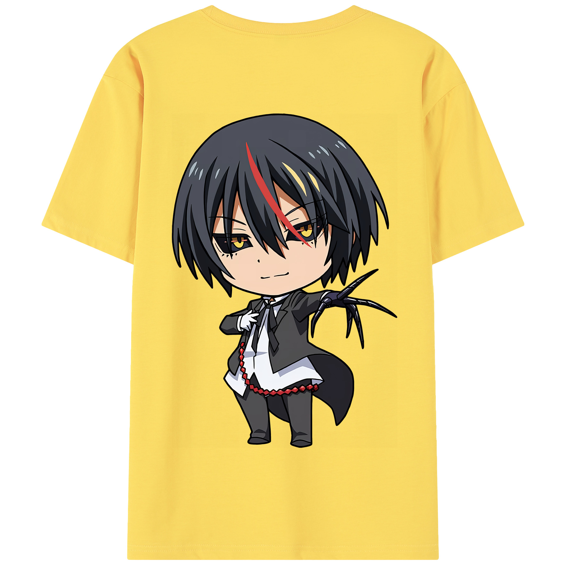（画像用） 転スラ Regarding Reincarnated to Slime 綿100％半袖Tシャツ（背面プリント）