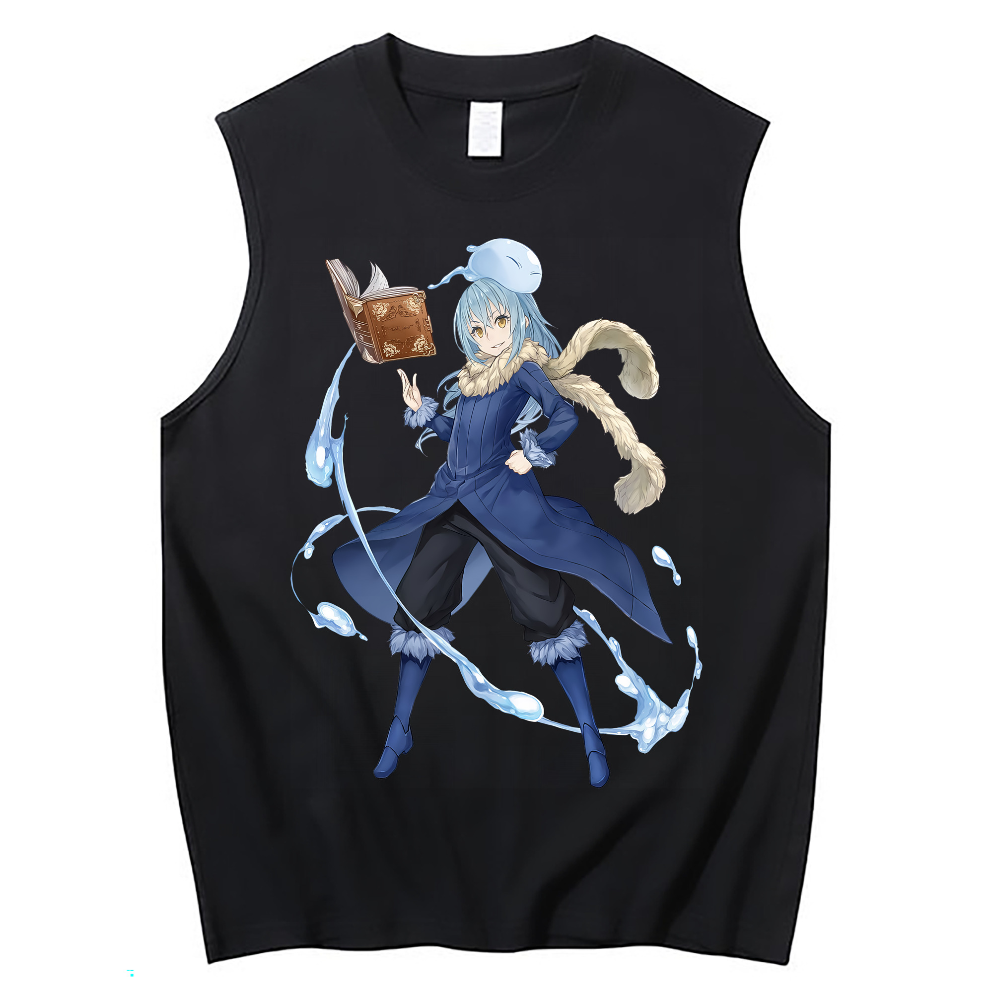（画像用） 転スラ Regarding Reincarnated to Slime コットン100％タンクトップ（フロントプリント）