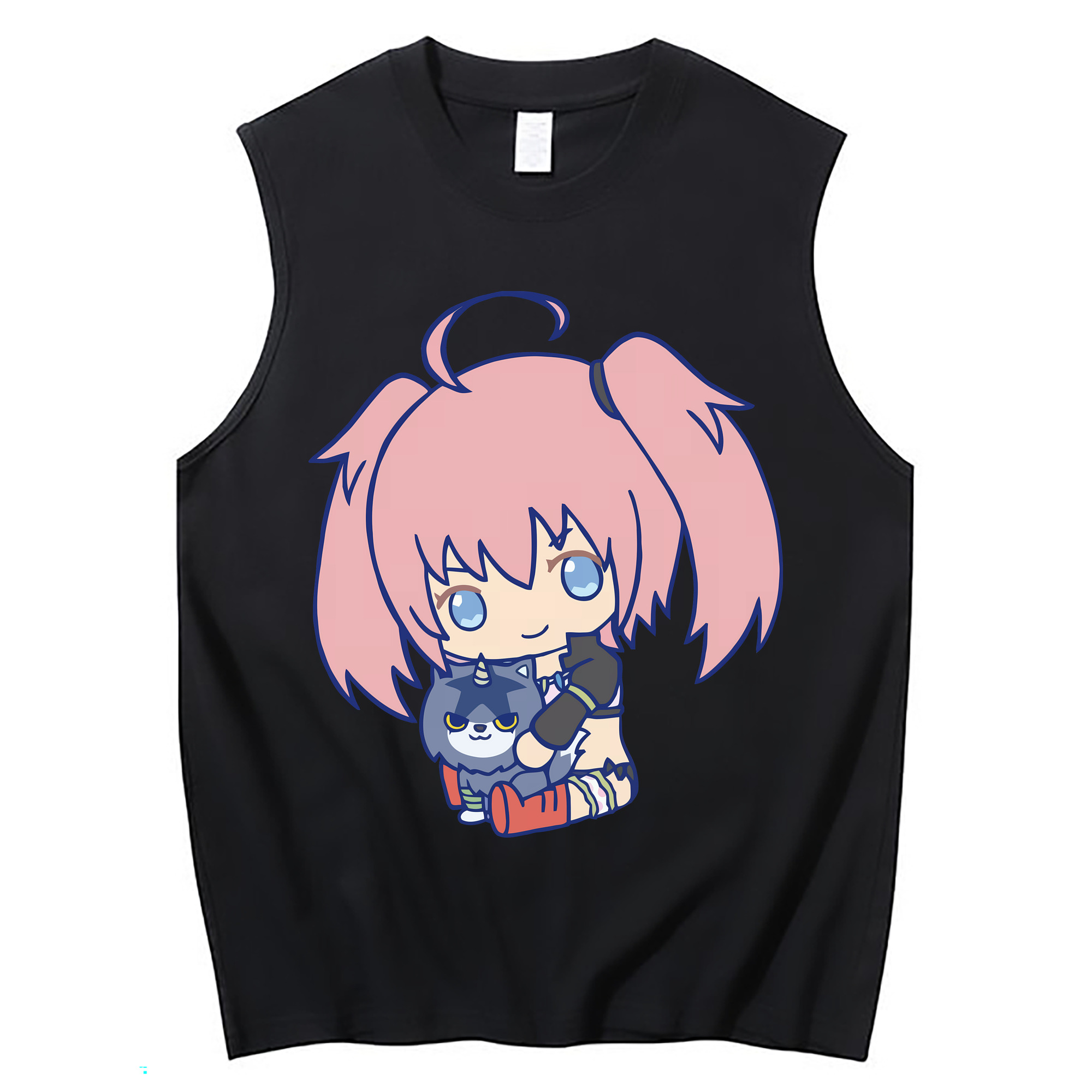 （画像用） 転スラ Regarding Reincarnated to Slime コットン100％タンクトップ（フロントプリント）