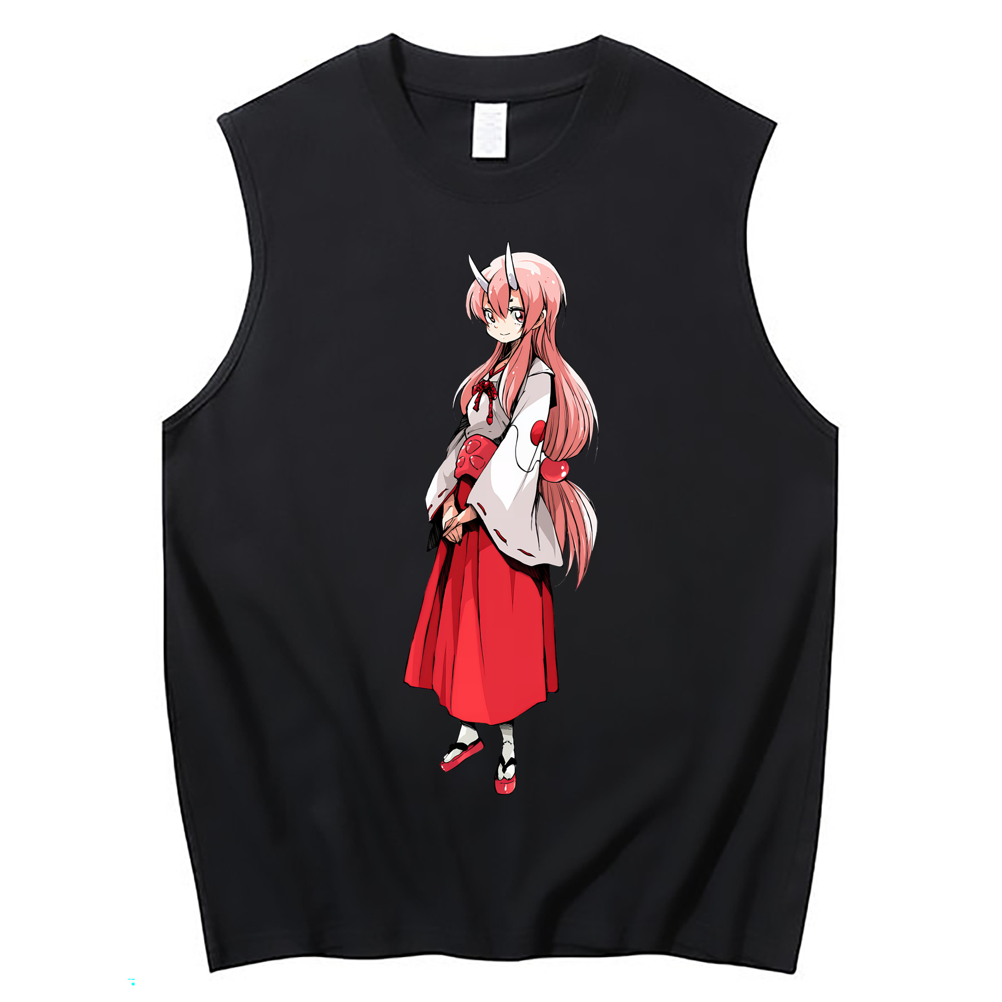 （画像用） 転スラ Regarding Reincarnated to Slime コットン100％タンクトップ（フロントプリント）