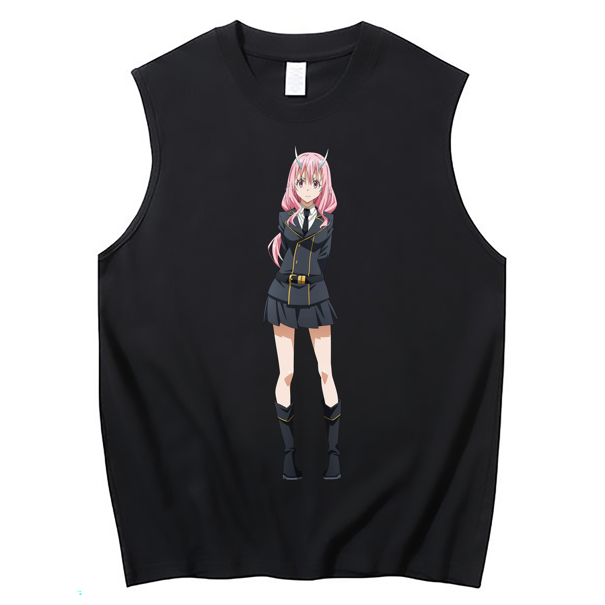 （画像用） 転スラ Regarding Reincarnated to Slime コットン100％タンクトップ（フロントプリント）