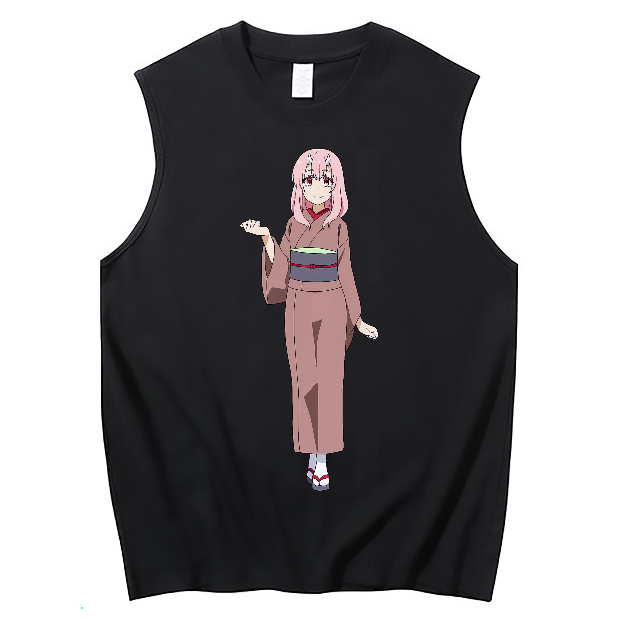 （画像用） 転スラ Regarding Reincarnated to Slime コットン100％タンクトップ（フロントプリント）