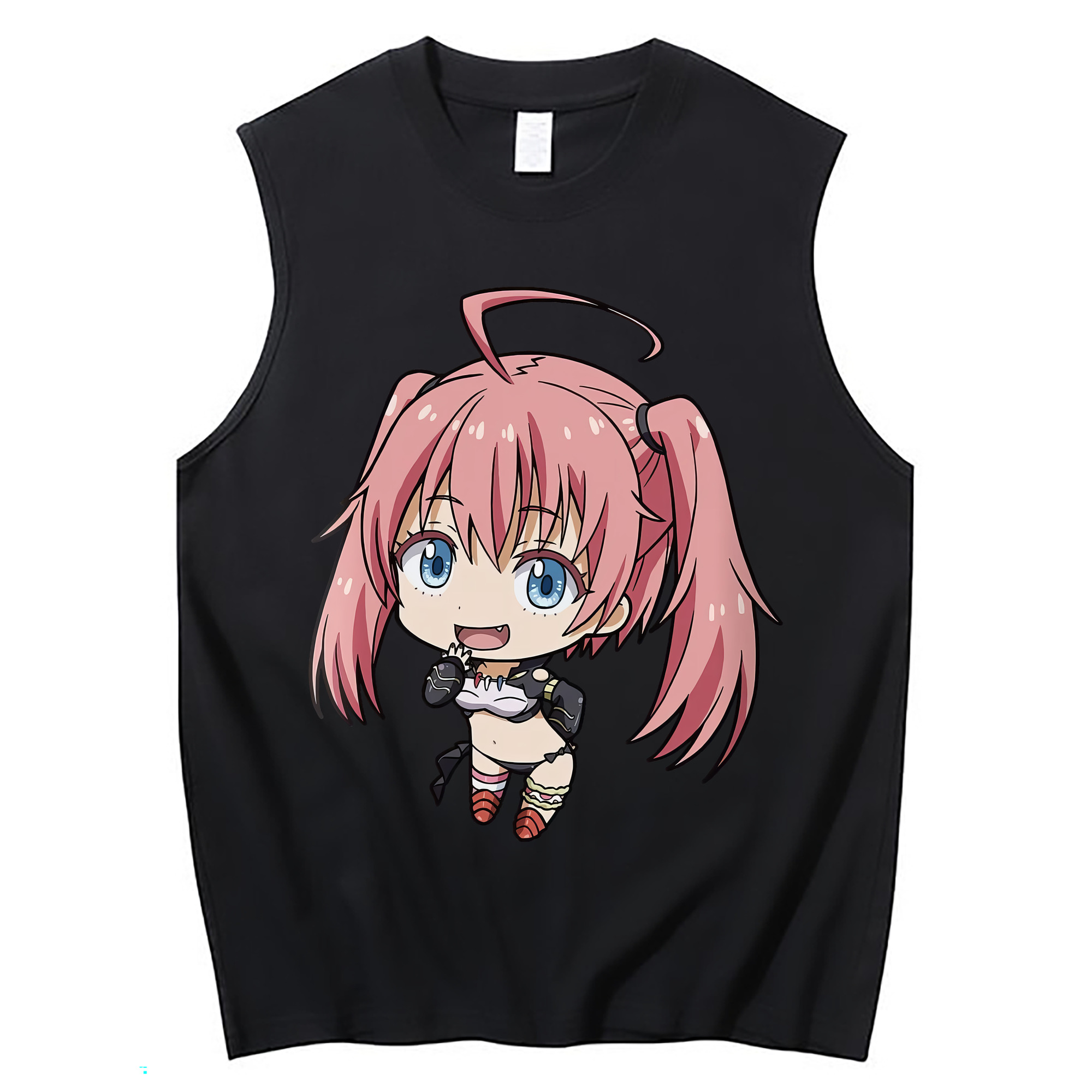 （画像用） 転スラ Regarding Reincarnated to Slime コットン100％タンクトップ（フロントプリント）