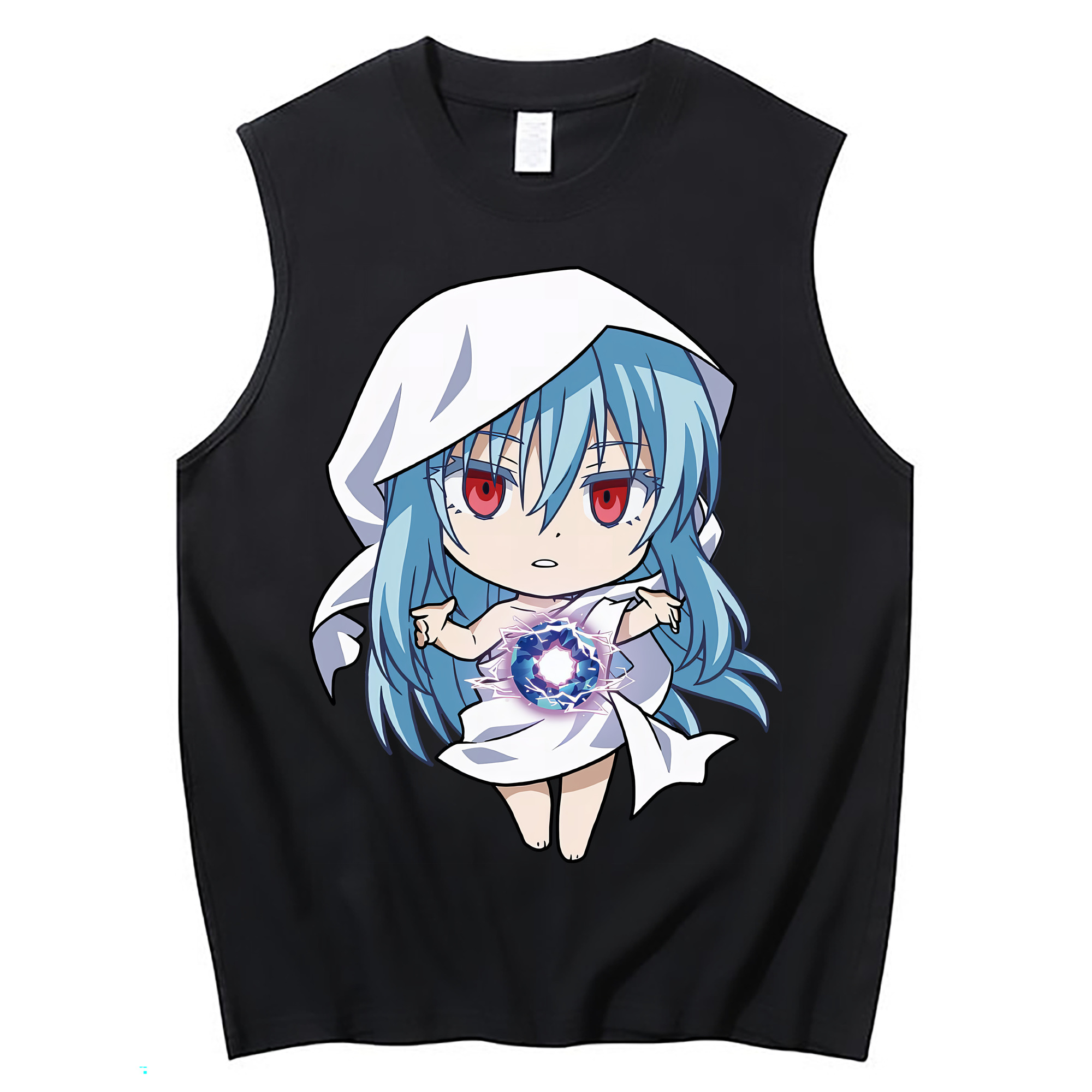 （画像用） 転スラ Regarding Reincarnated to Slime コットン100％タンクトップ（フロントプリント）