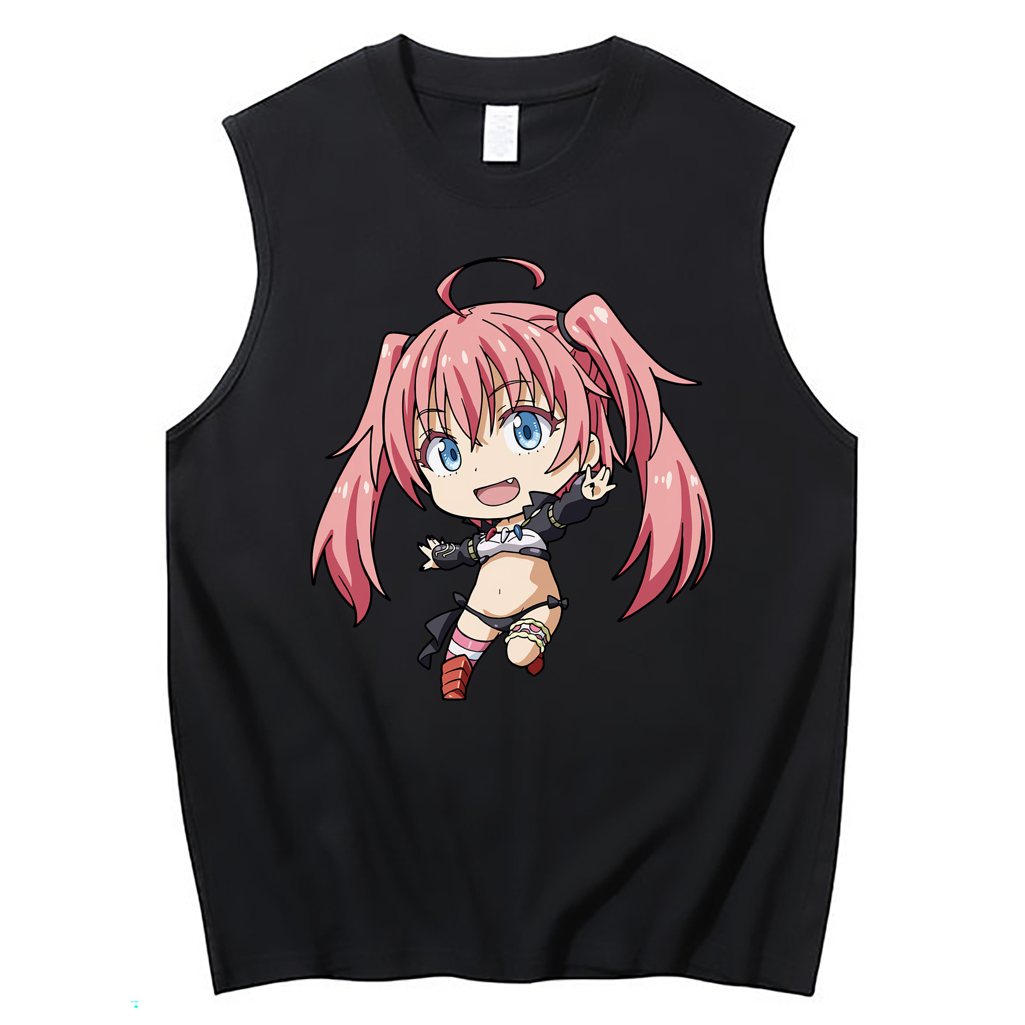 （画像用） 転スラ Regarding Reincarnated to Slime コットン100％タンクトップ（フロントプリント）