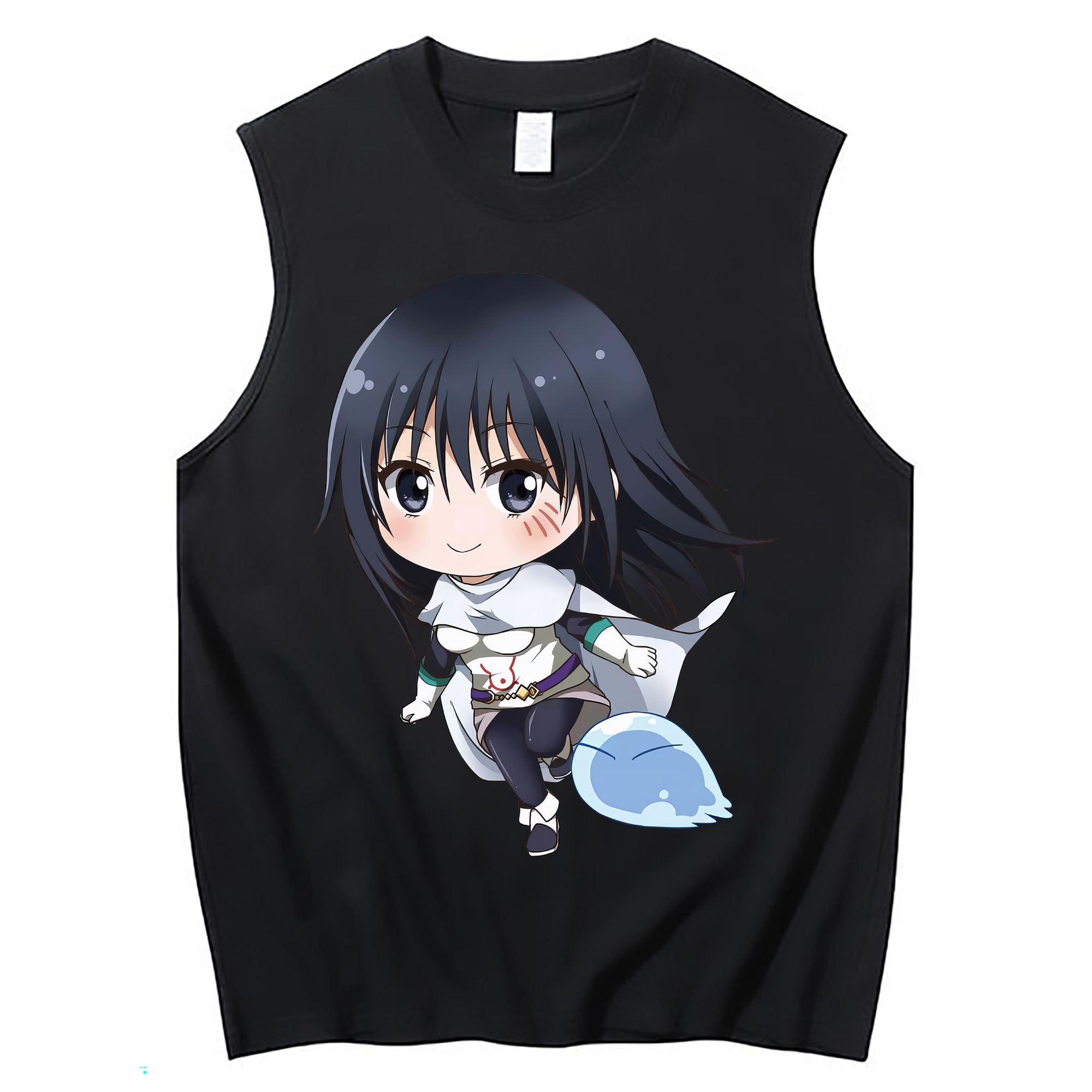 （画像用） 転スラ Regarding Reincarnated to Slime コットン100％タンクトップ（フロントプリント）