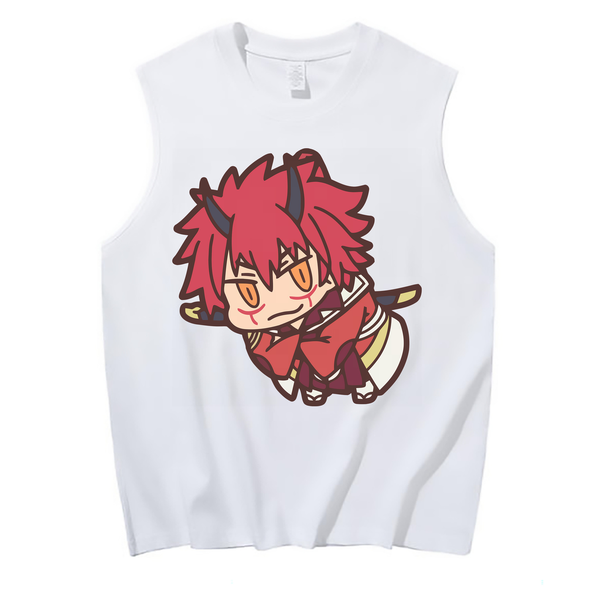 （画像用） 転スラ Regarding Reincarnated to Slime コットン100％タンクトップ（フロントプリント）