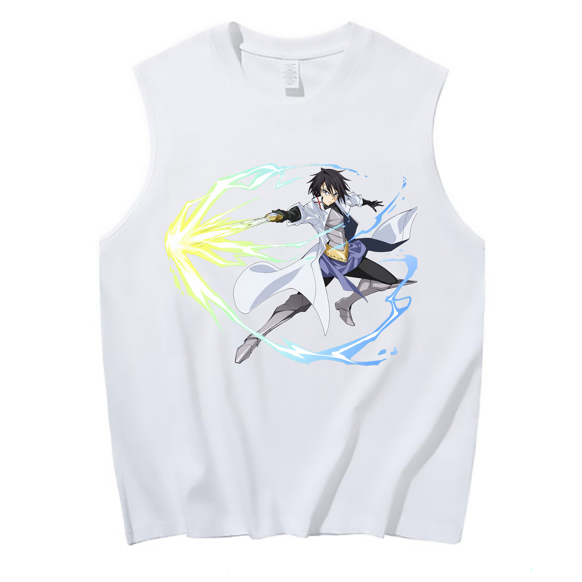 （画像用） 転スラ Regarding Reincarnated to Slime コットン100％タンクトップ（フロントプリント）