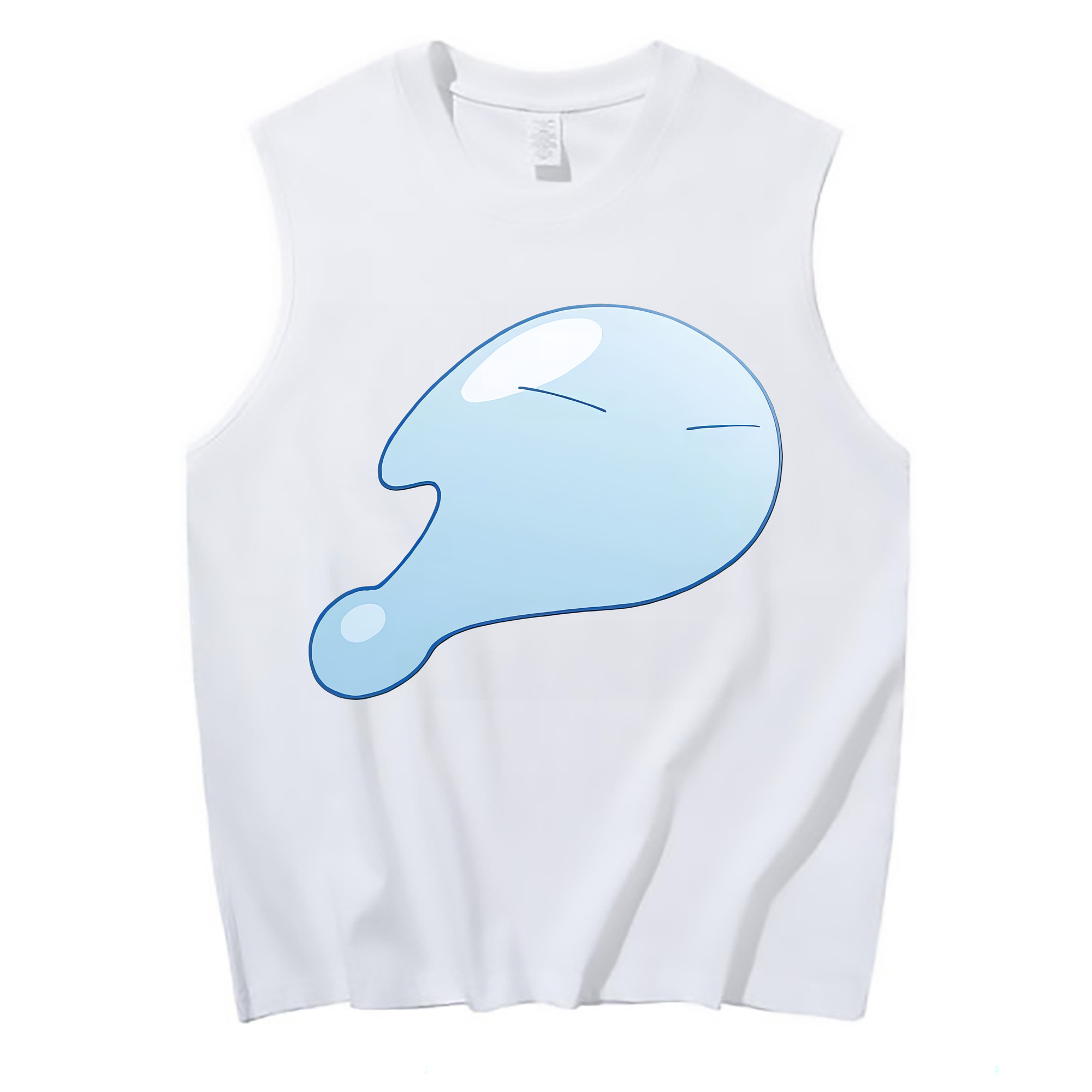 （画像用） 転スラ Regarding Reincarnated to Slime コットン100％タンクトップ（フロントプリント）