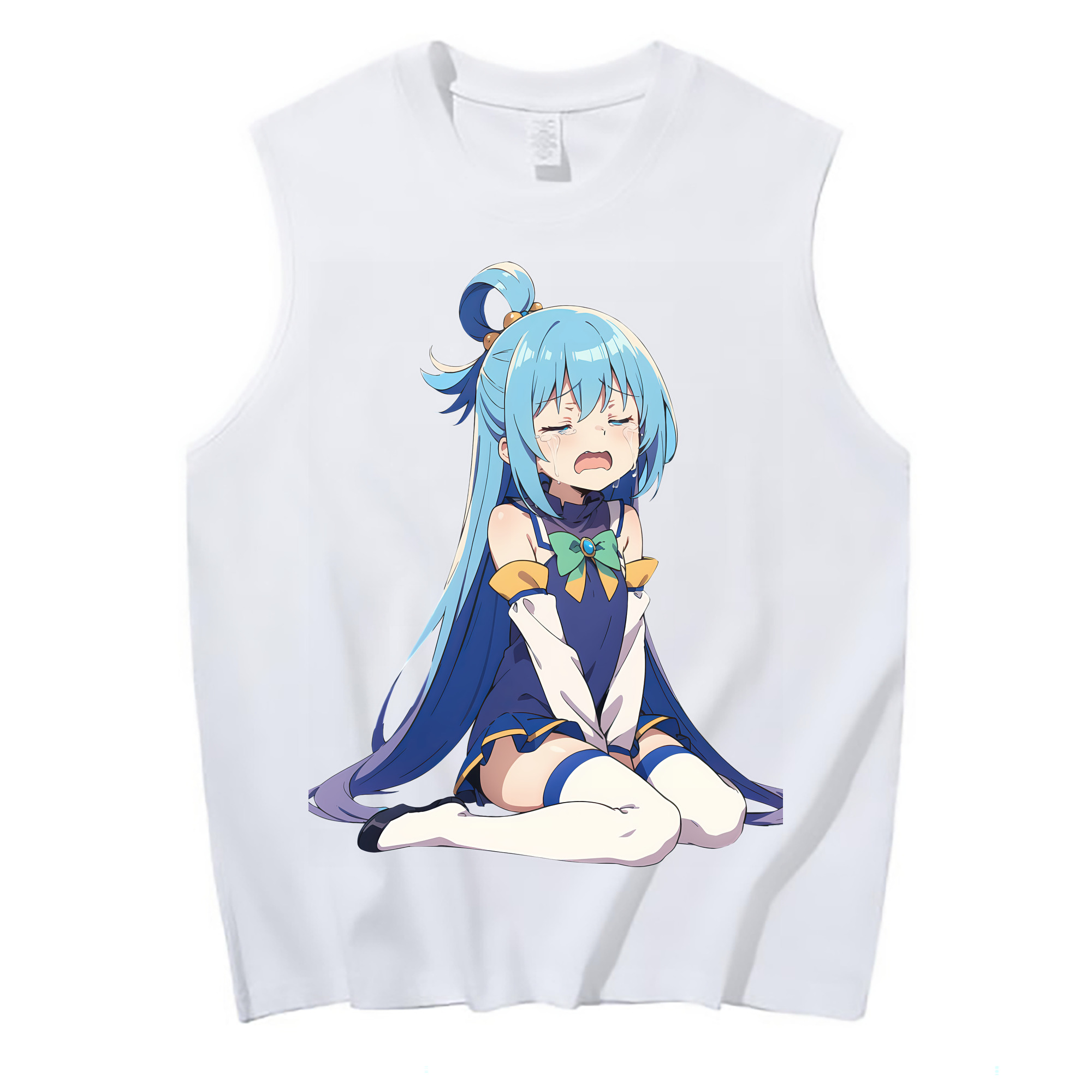（画像用） 転スラ Regarding Reincarnated to Slime コットン100％タンクトップ（フロントプリント）