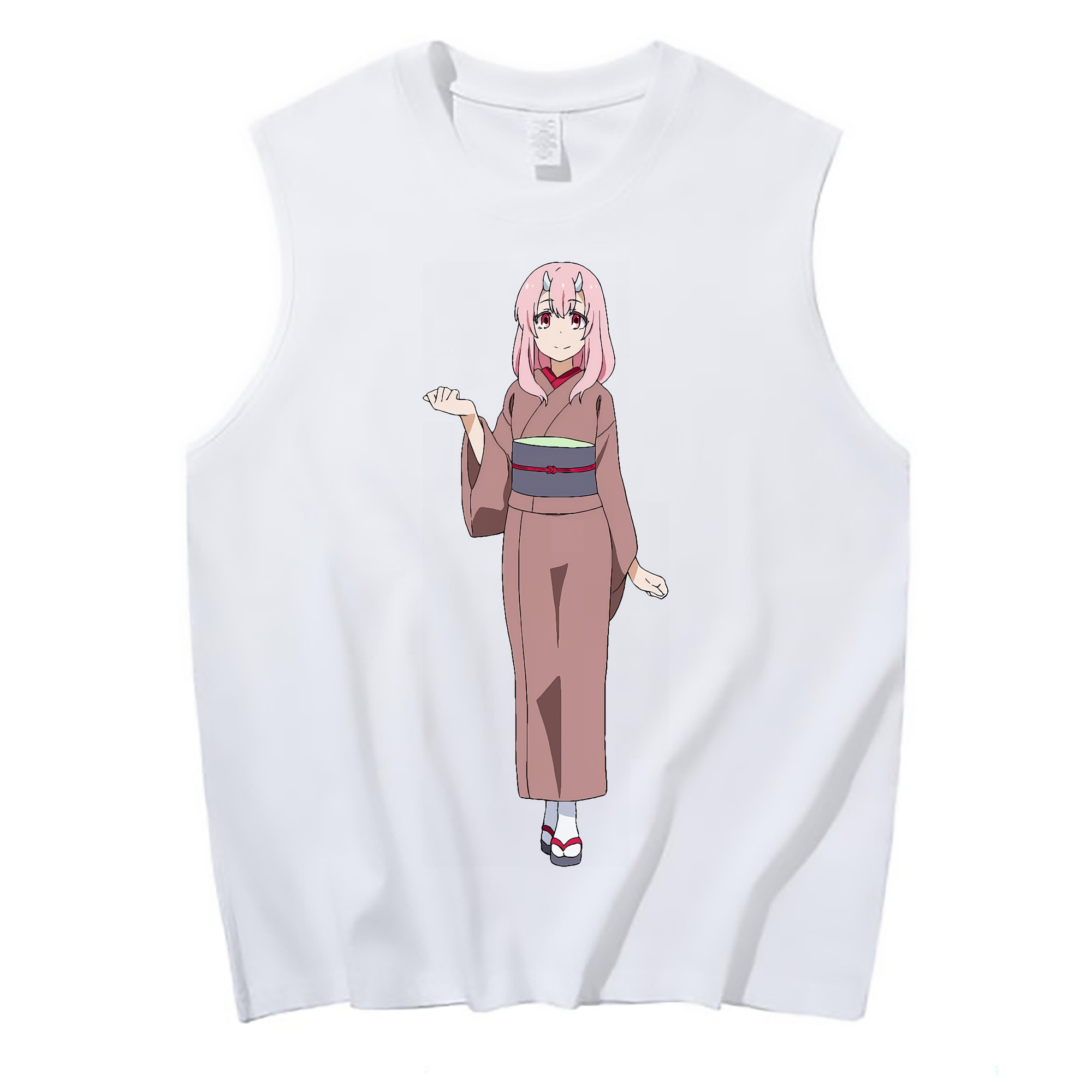 （画像用） 転スラ Regarding Reincarnated to Slime コットン100％タンクトップ（フロントプリント）