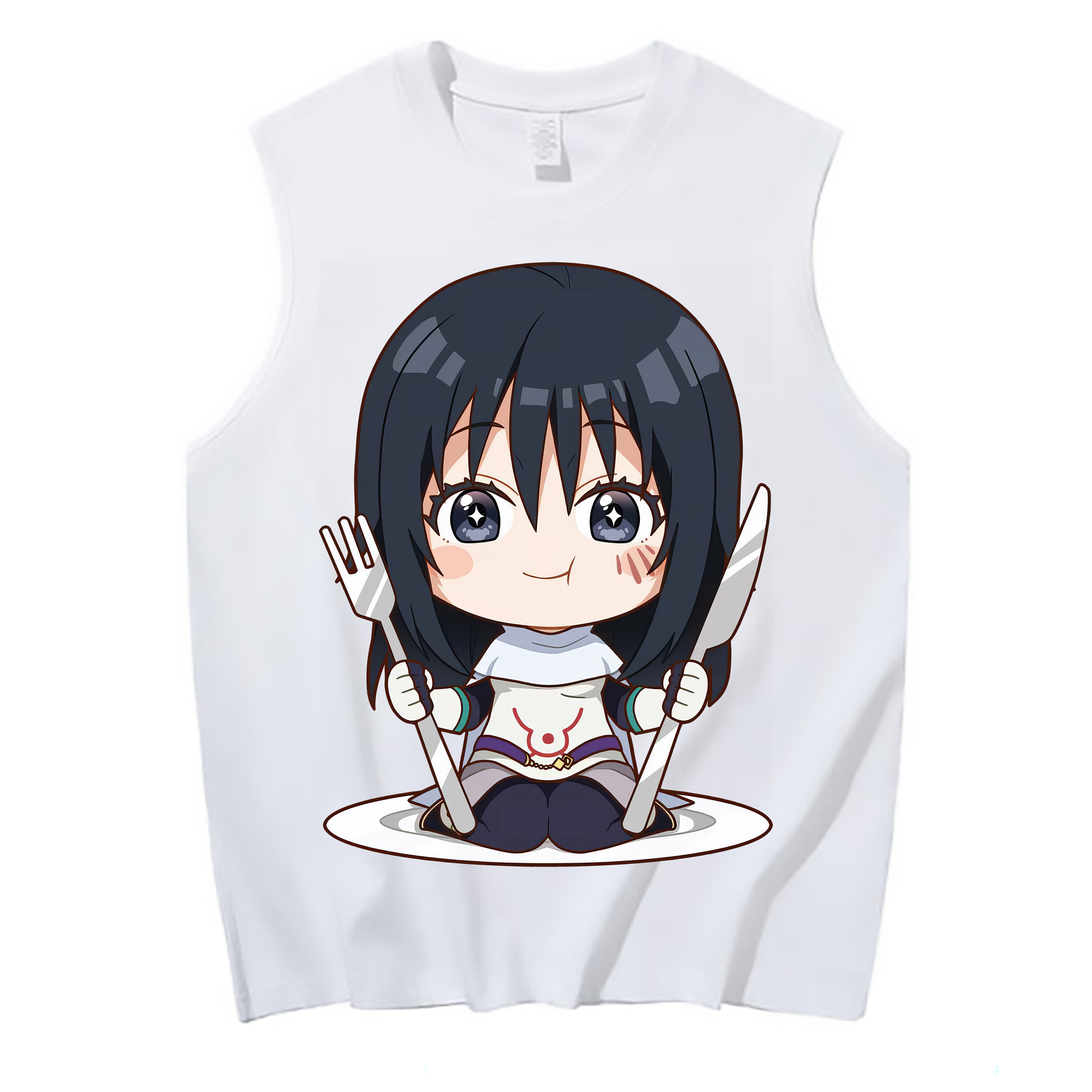（画像用） 転スラ Regarding Reincarnated to Slime コットン100％タンクトップ（フロントプリント）