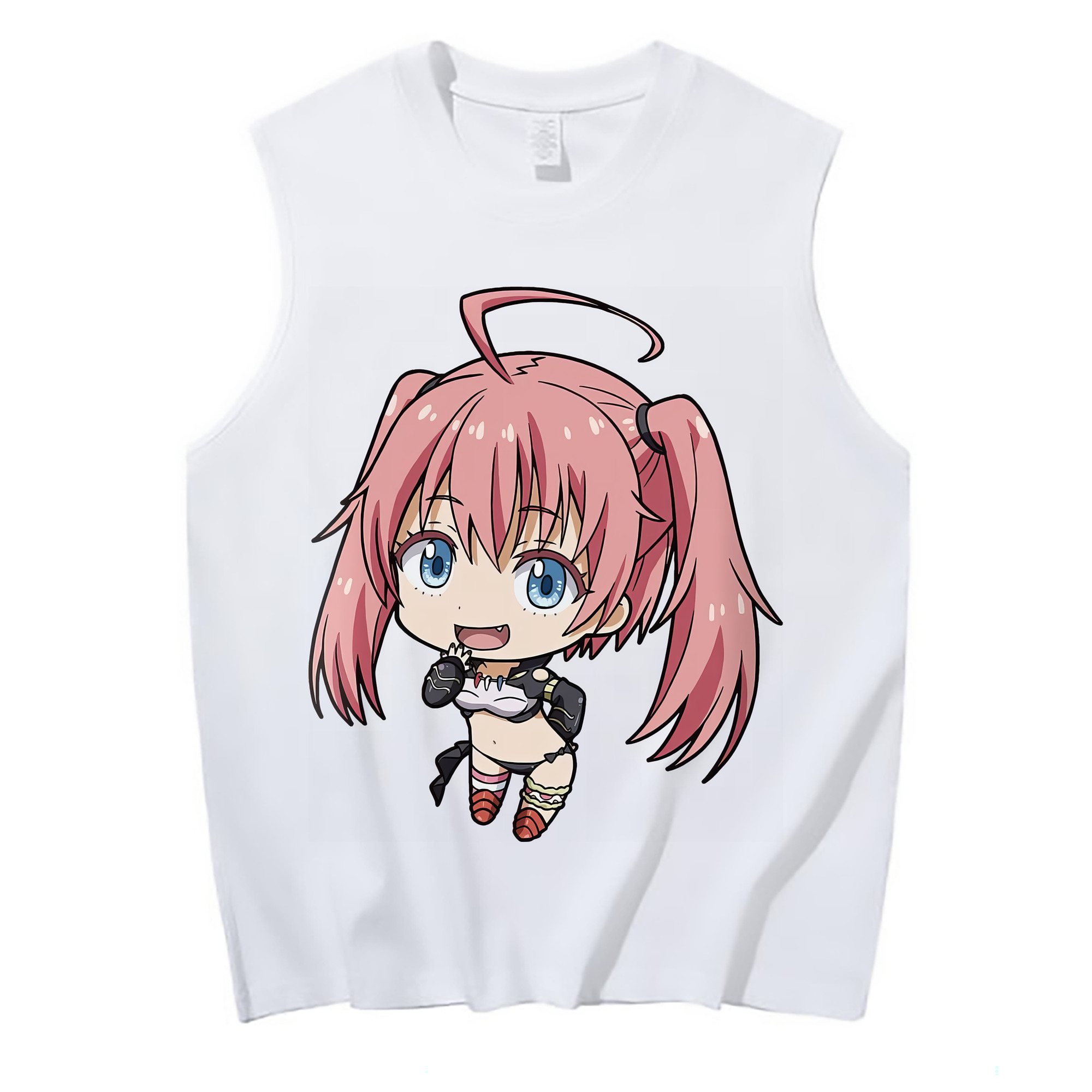 （画像用） 転スラ Regarding Reincarnated to Slime コットン100％タンクトップ（フロントプリント）
