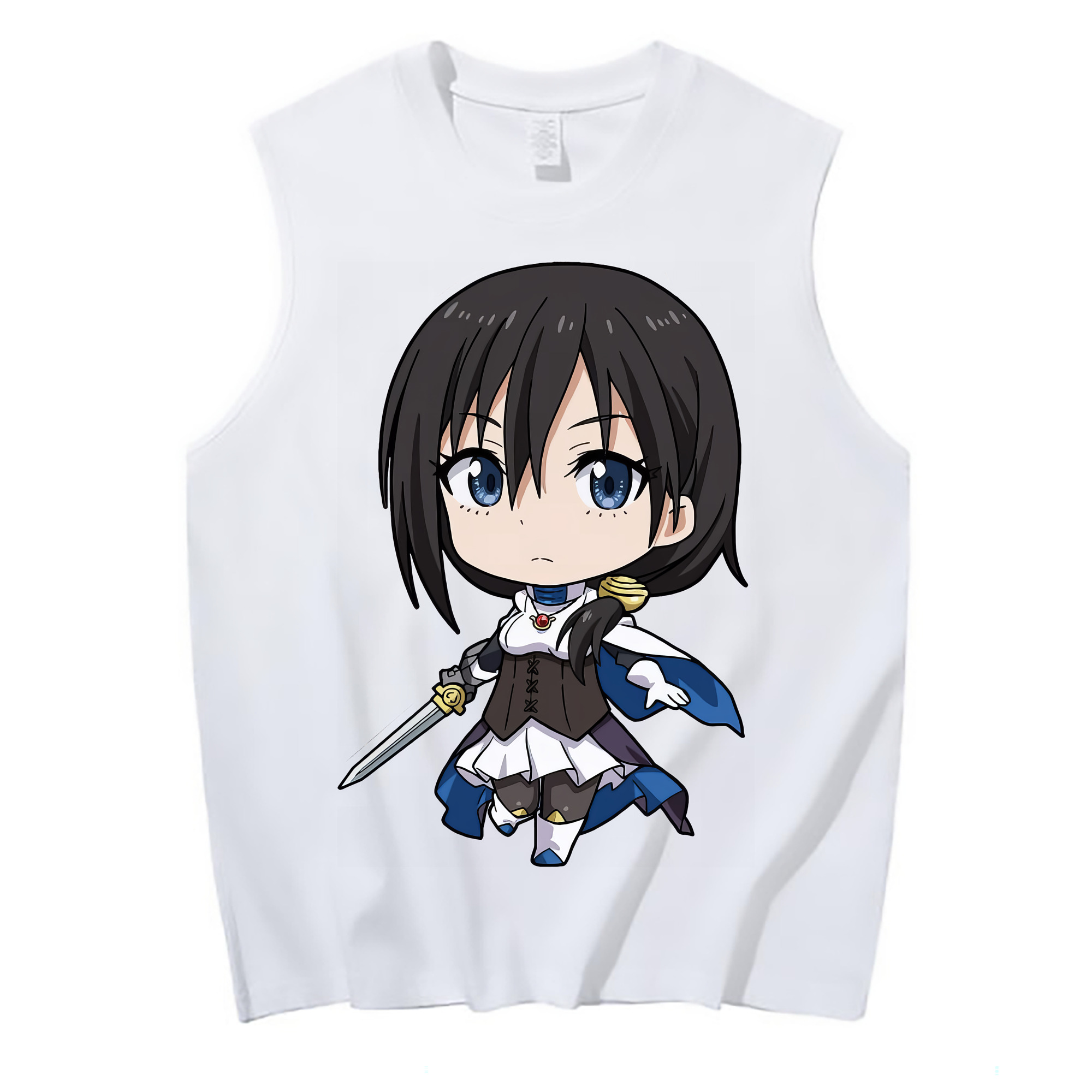 （画像用） 転スラ Regarding Reincarnated to Slime コットン100％タンクトップ（フロントプリント）