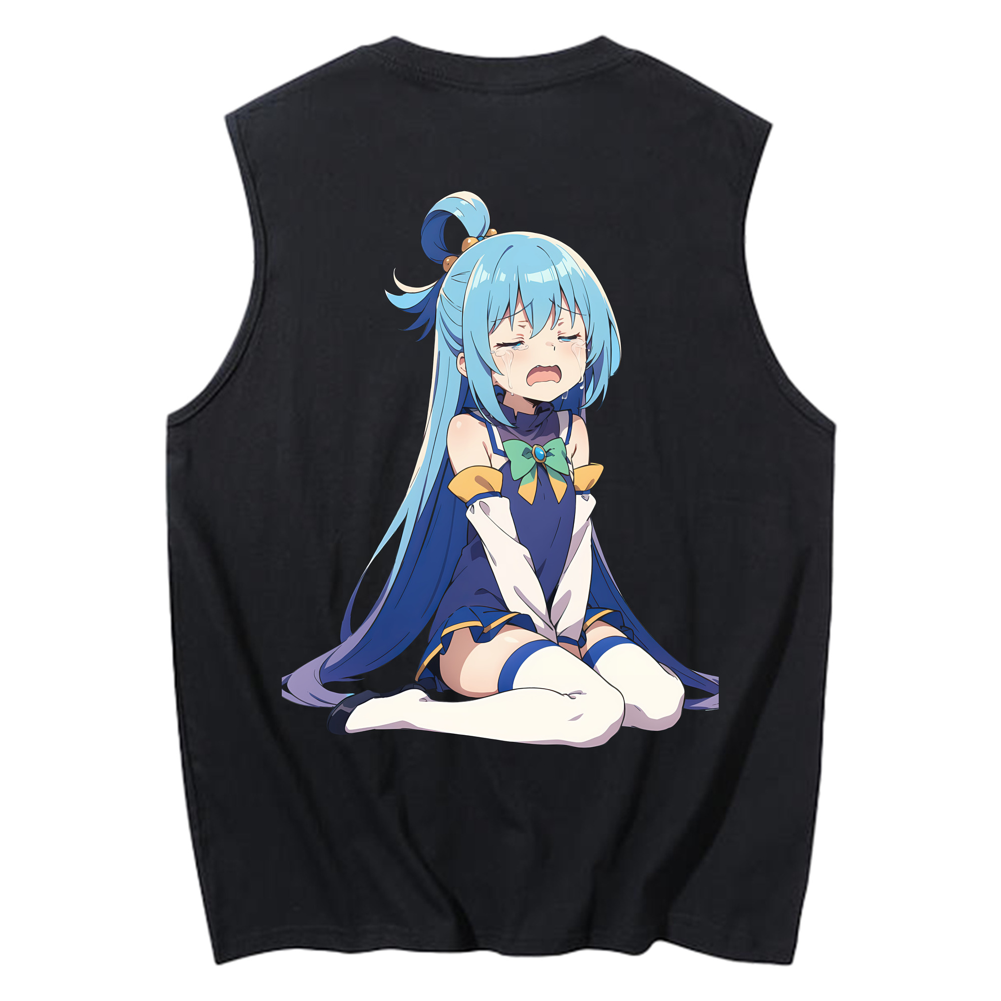 （画像用） 転スラ Regarding Reincarnated to Slime コットン100％タンクトップ（背面プリント）