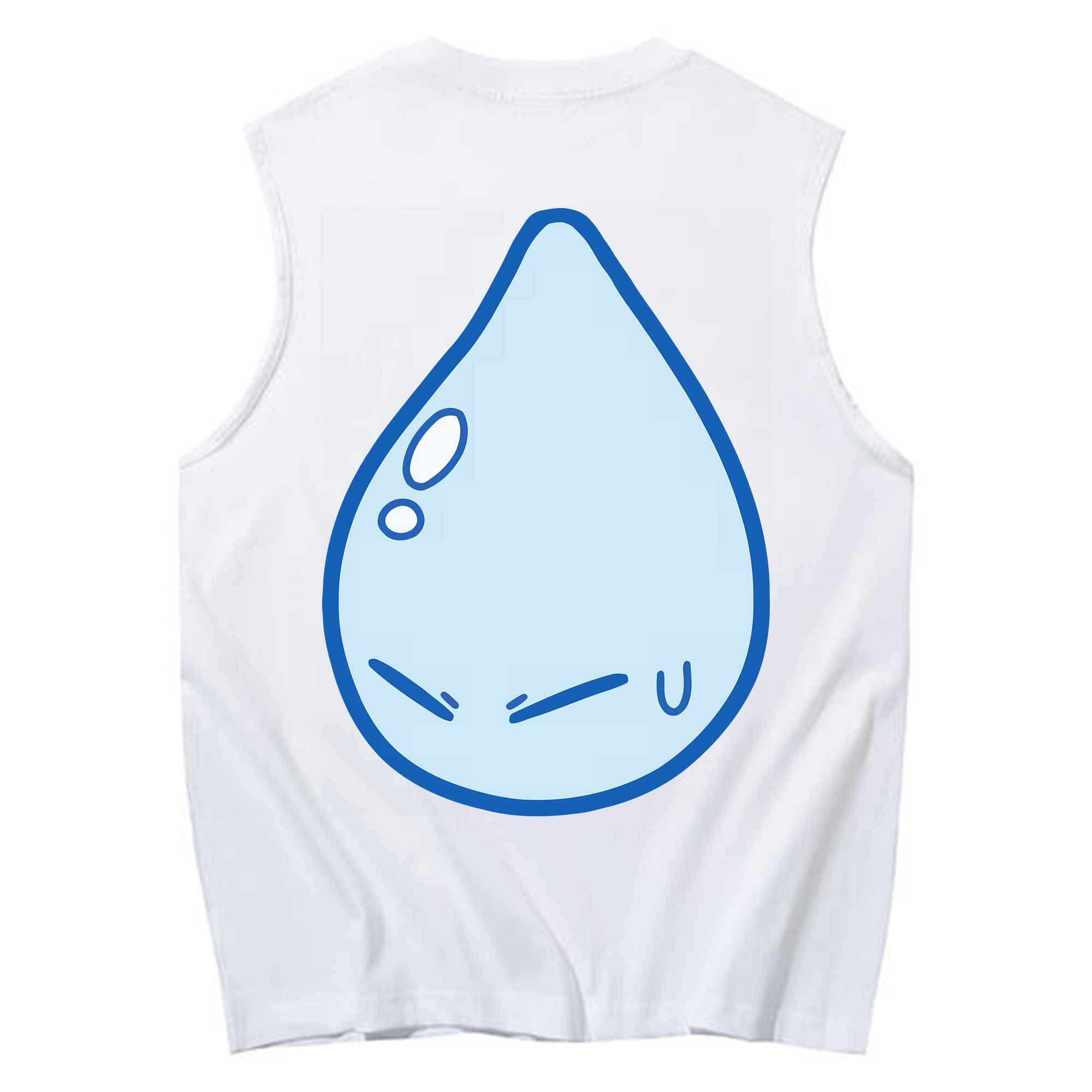 （画像用） 転スラ Regarding Reincarnated to Slime コットン100％タンクトップ（背面プリント）