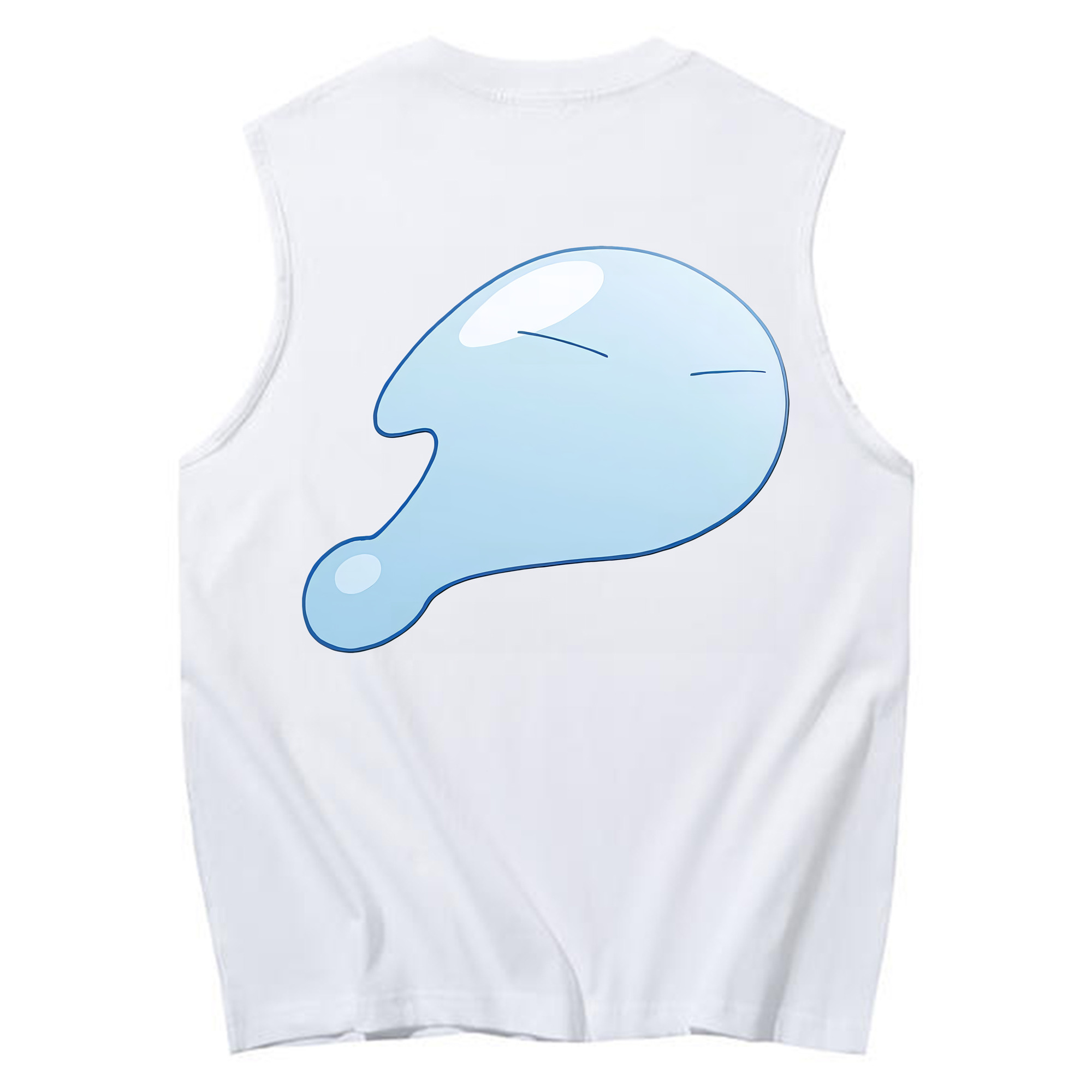 （画像用） 転スラ Regarding Reincarnated to Slime コットン100％タンクトップ（背面プリント）