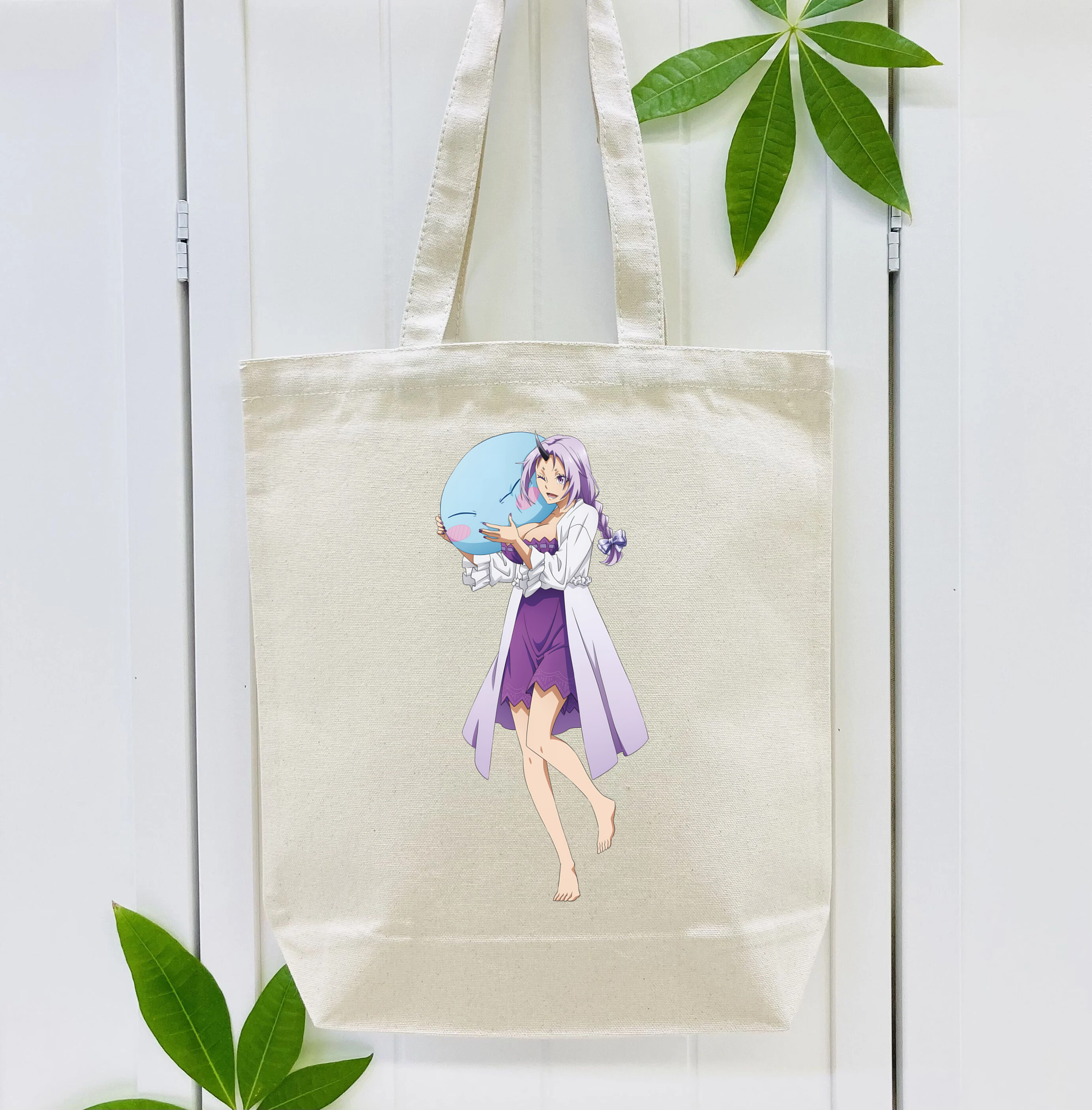 転スラ Regarding Reincarnated to Slime 縦型キャンバス生地手提げバッグ　トートバッグ