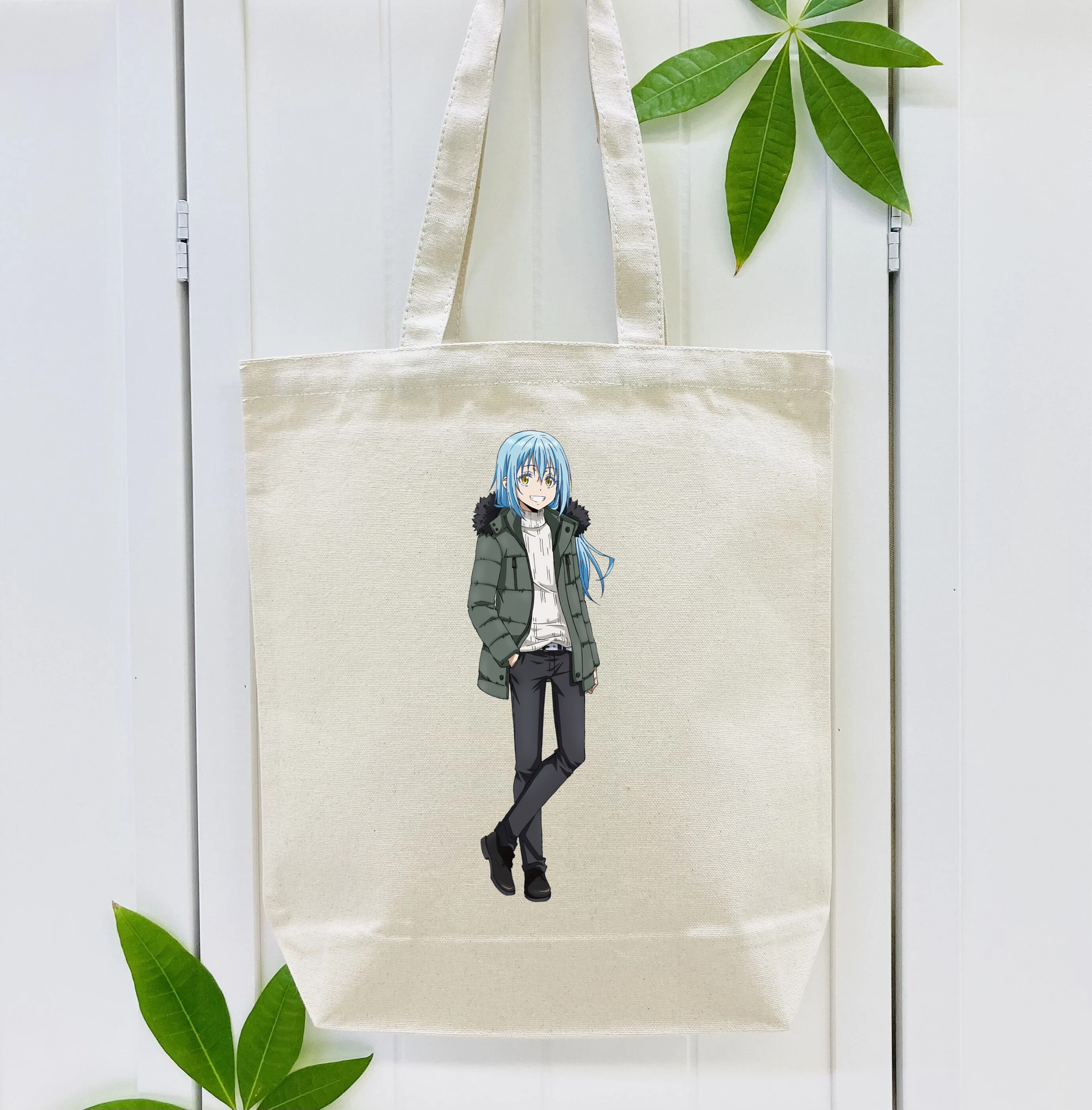 転スラ Regarding Reincarnated to Slime 縦型キャンバス生地手提げバッグ　トートバッグ