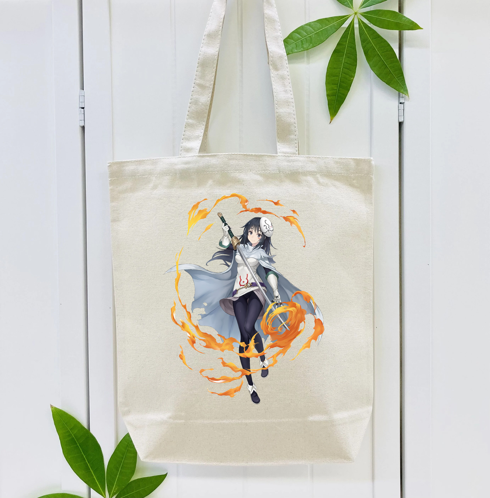 転スラ Regarding Reincarnated to Slime 縦型キャンバス生地手提げバッグ　トートバッグ
