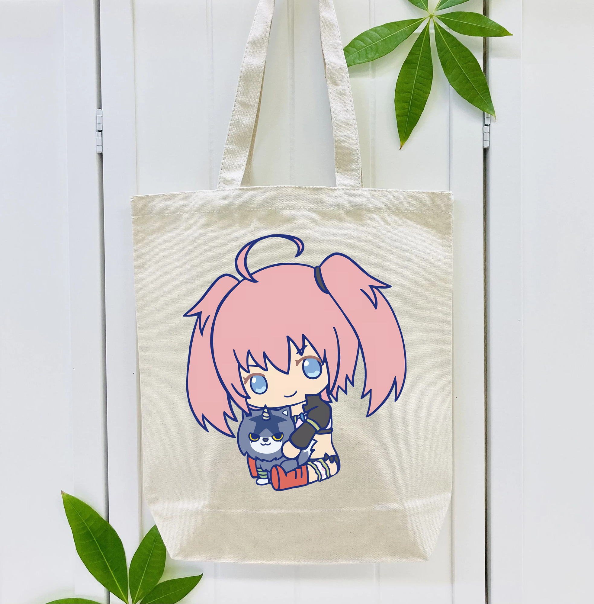 転スラ Regarding Reincarnated to Slime 縦型キャンバス生地手提げバッグ　トートバッグ