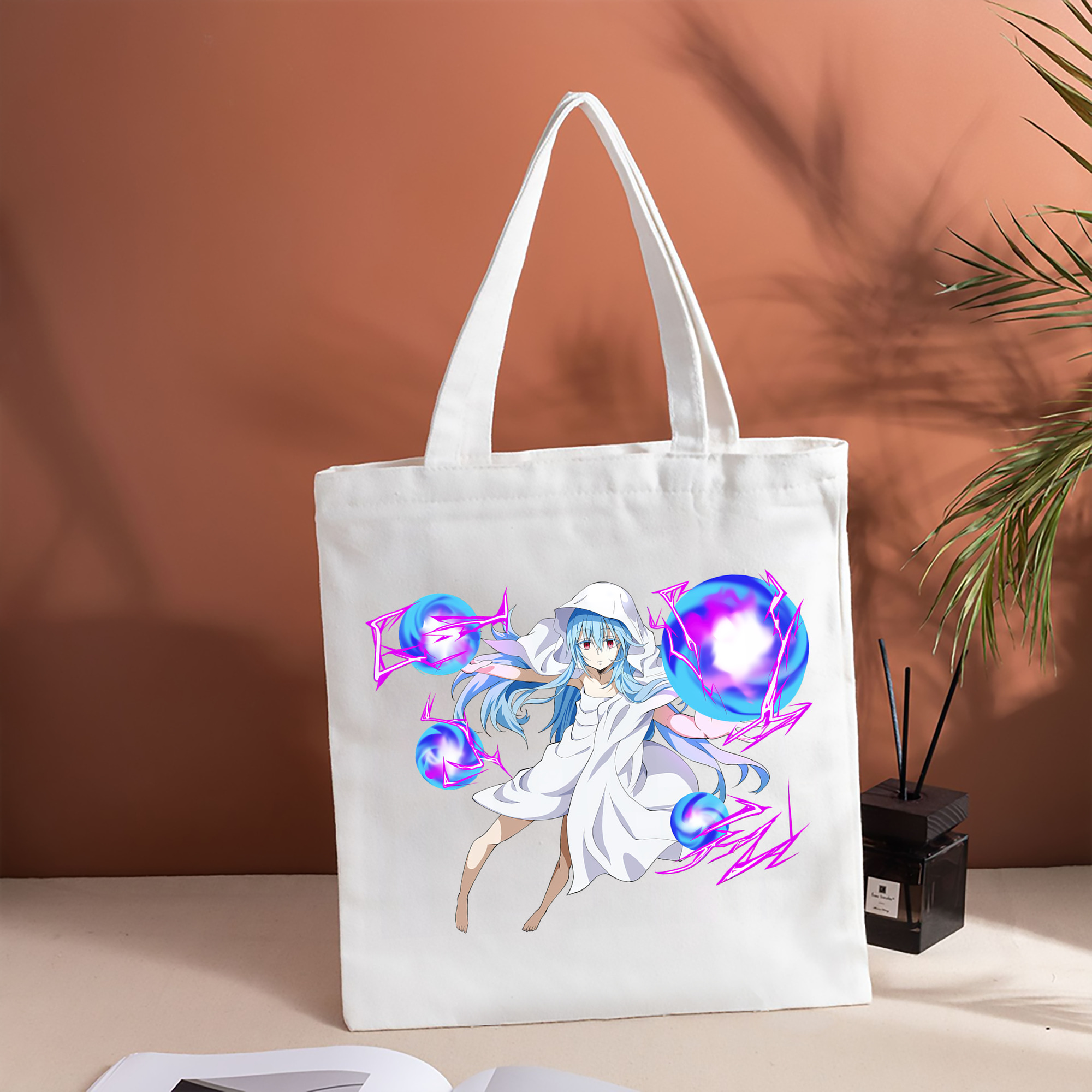 転スラ Regarding Reincarnated to Slime 縦型キャンバス生地手提げバッグ　トートバッグ