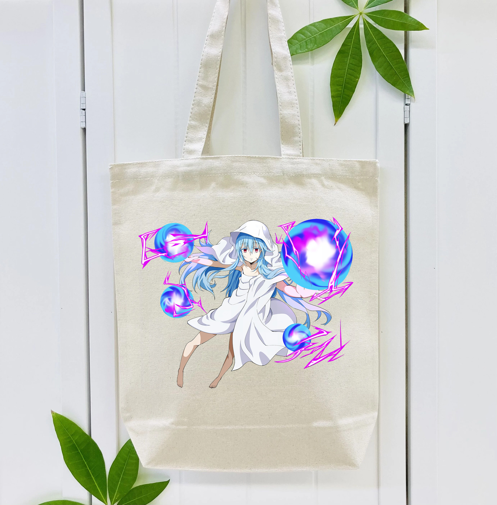転スラ Regarding Reincarnated to Slime 縦型キャンバス生地手提げバッグ　トートバッグ
