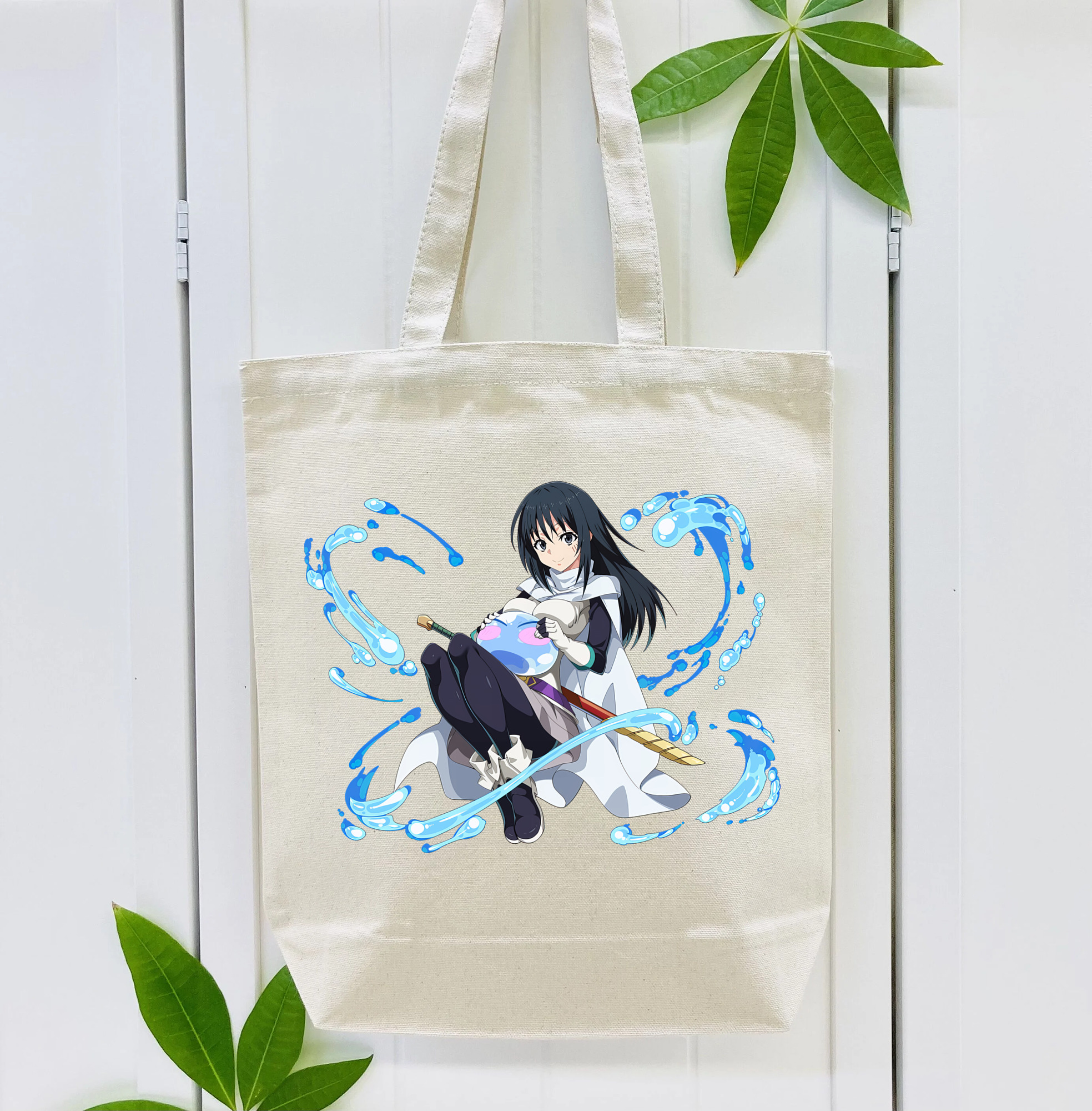 転スラ Regarding Reincarnated to Slime 縦型キャンバス生地手提げバッグ　トートバッグ