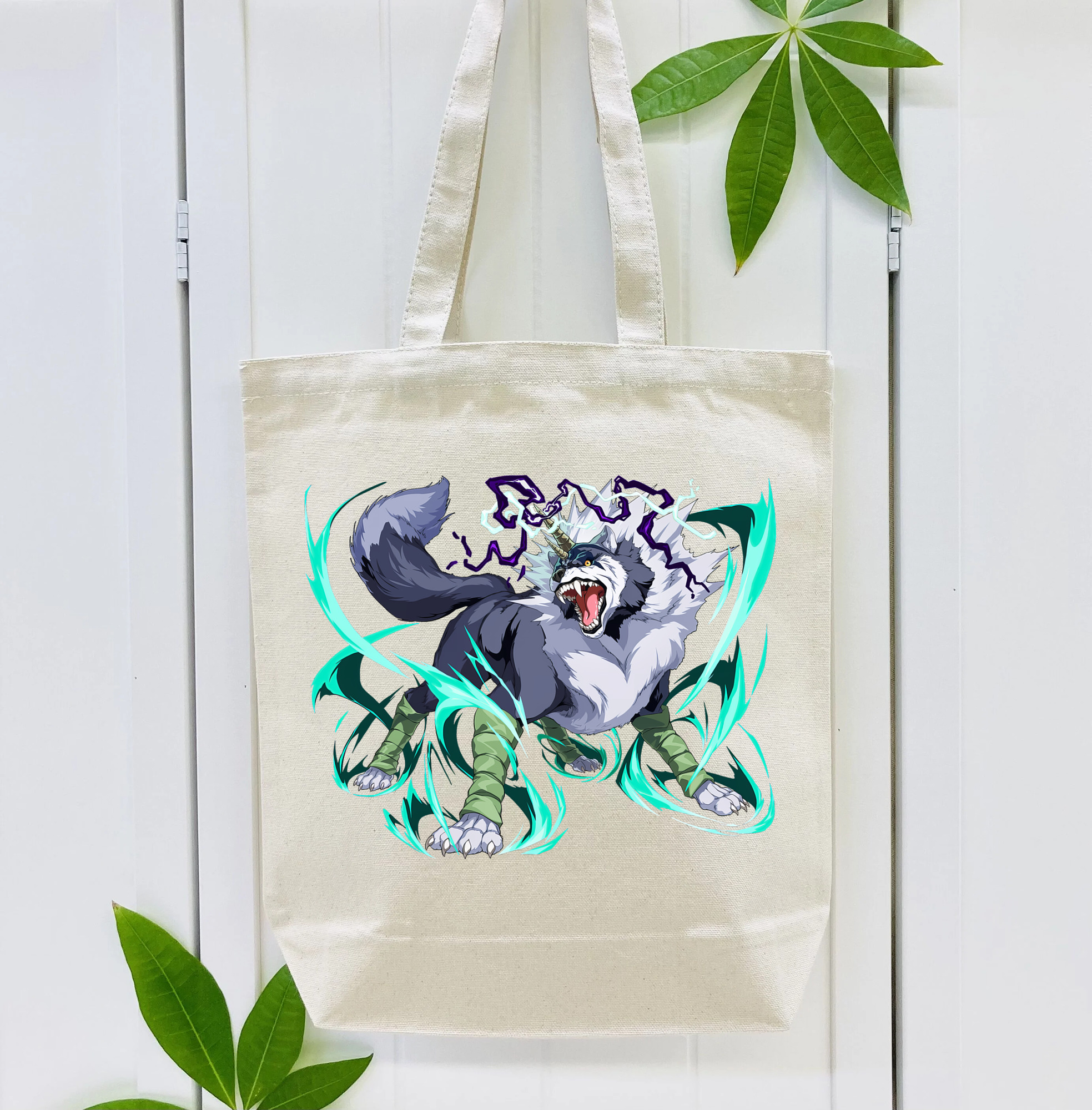 転スラ Regarding Reincarnated to Slime 縦型キャンバス生地手提げバッグ　トートバッグ