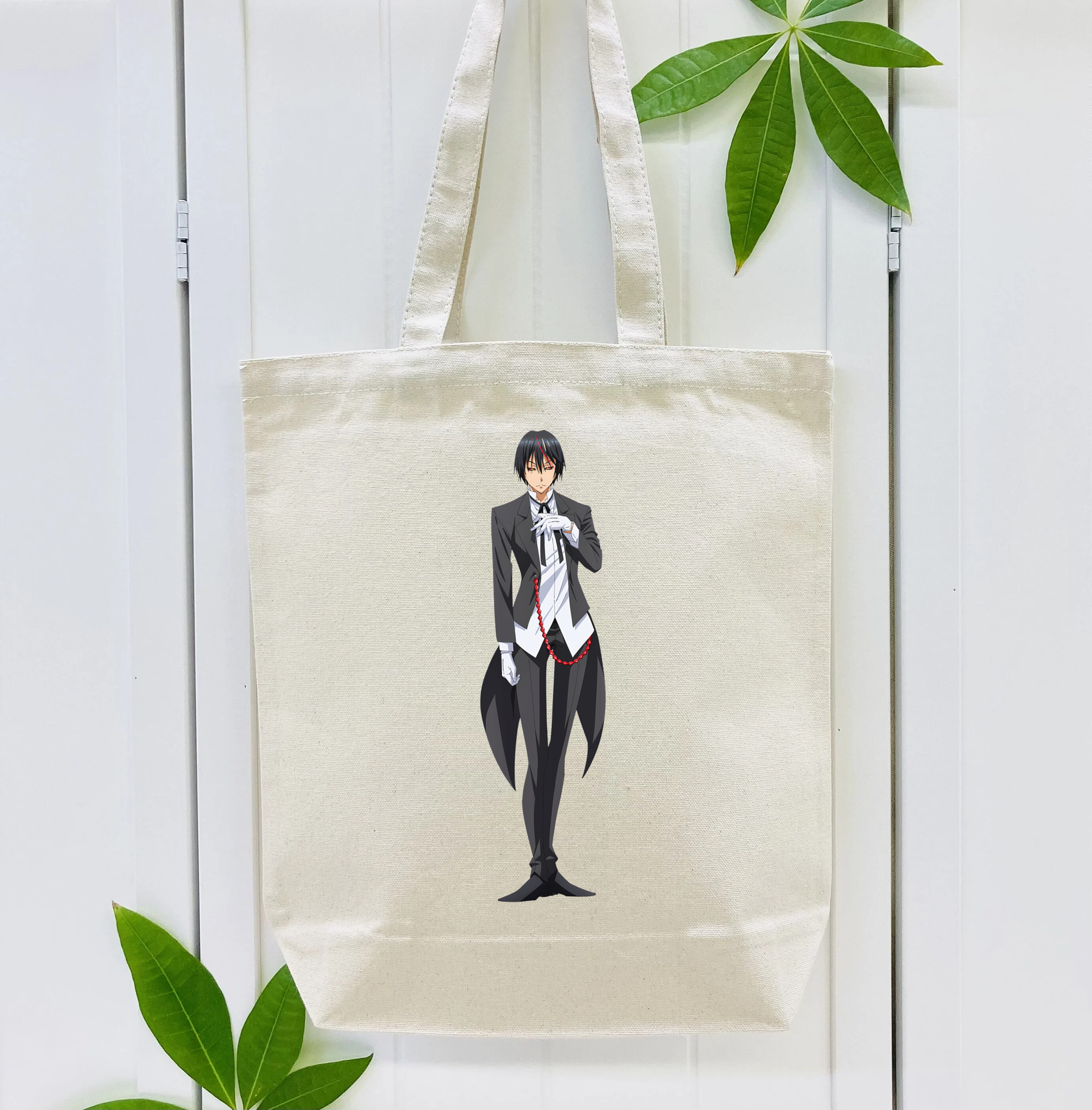 転スラ Regarding Reincarnated to Slime 縦型キャンバス生地手提げバッグ　トートバッグ
