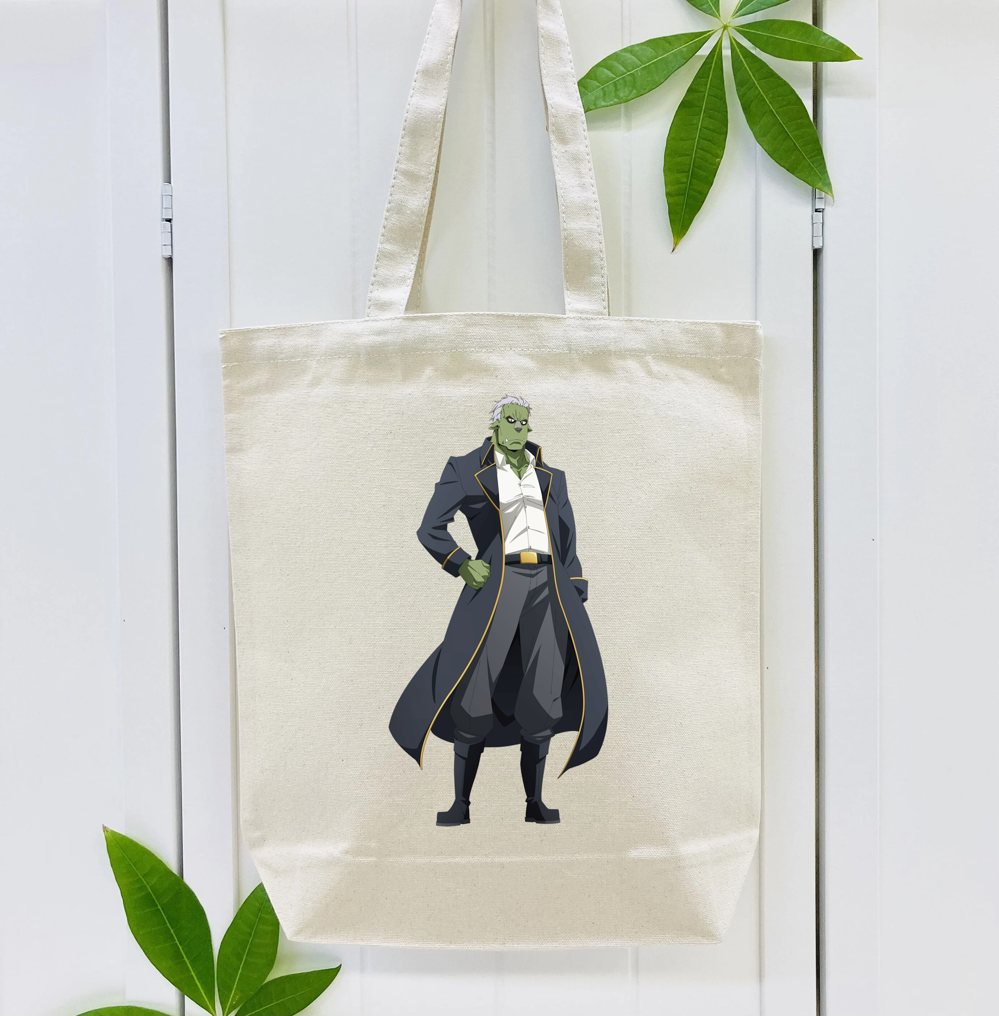 転スラ Regarding Reincarnated to Slime 縦型キャンバス生地手提げバッグ　トートバッグ