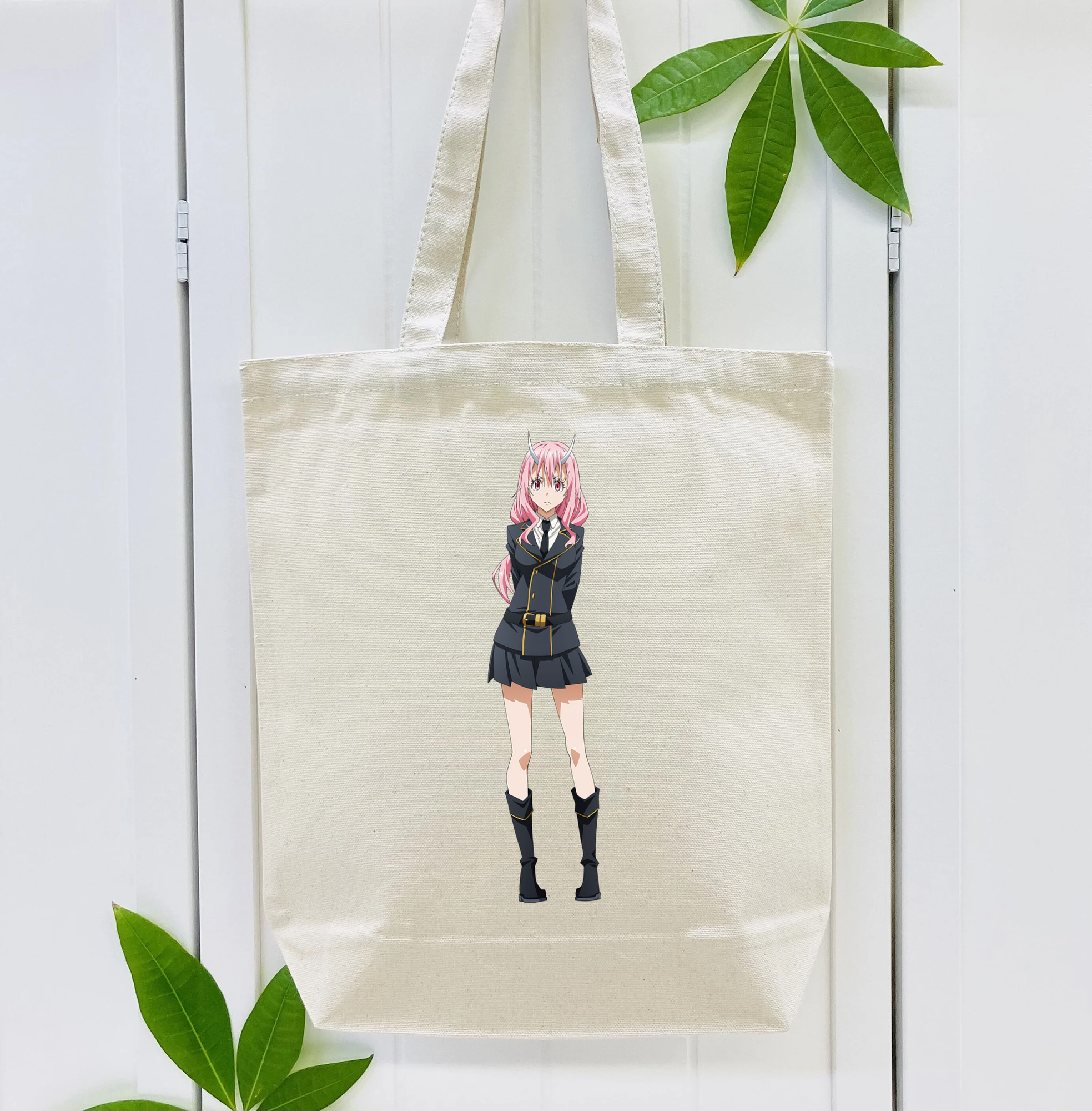 転スラ Regarding Reincarnated to Slime 縦型キャンバス生地手提げバッグ　トートバッグ