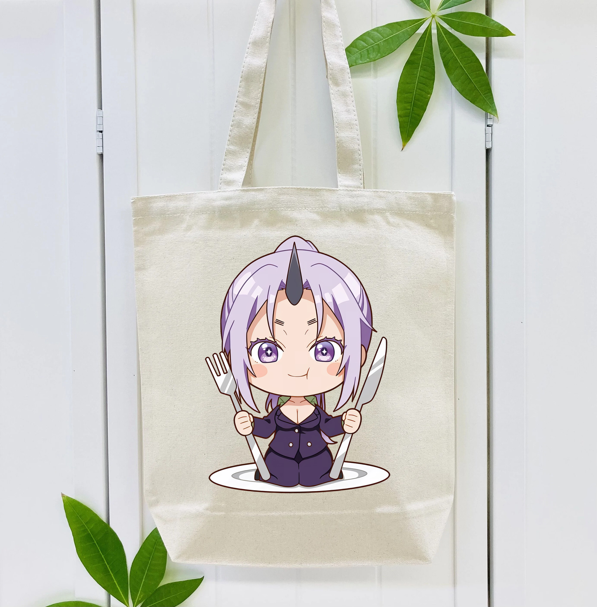転スラ Regarding Reincarnated to Slime 縦型キャンバス生地手提げバッグ　トートバッグ