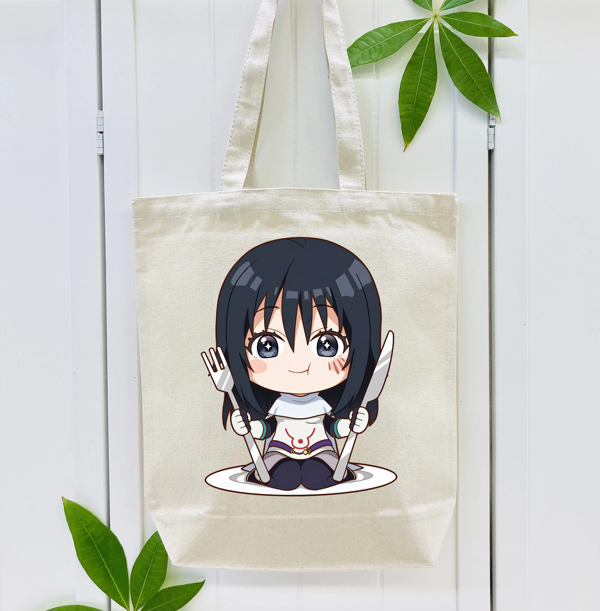 転スラ Regarding Reincarnated to Slime 縦型キャンバス生地手提げバッグ　トートバッグ