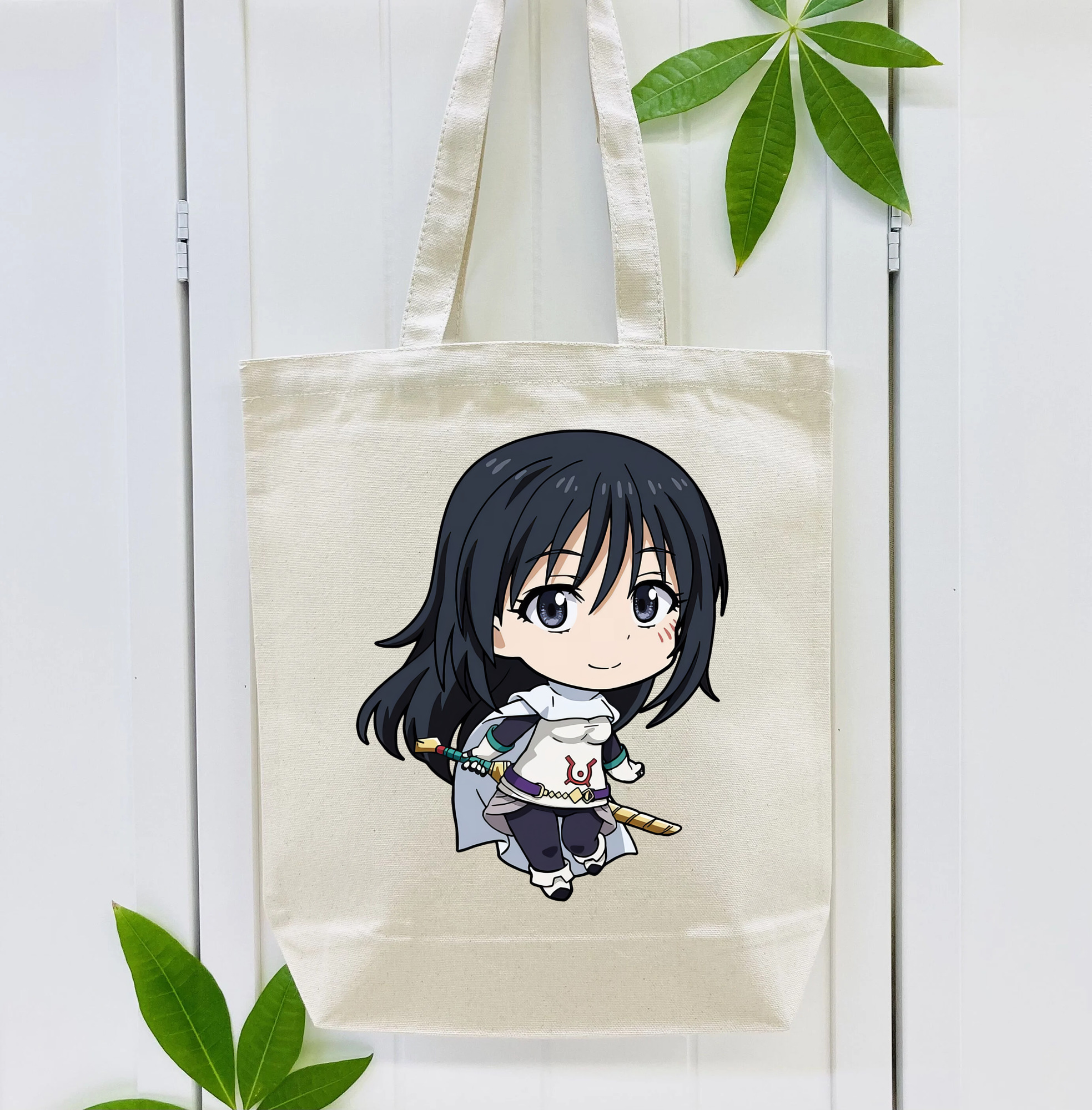 転スラ Regarding Reincarnated to Slime 縦型キャンバス生地手提げバッグ　トートバッグ