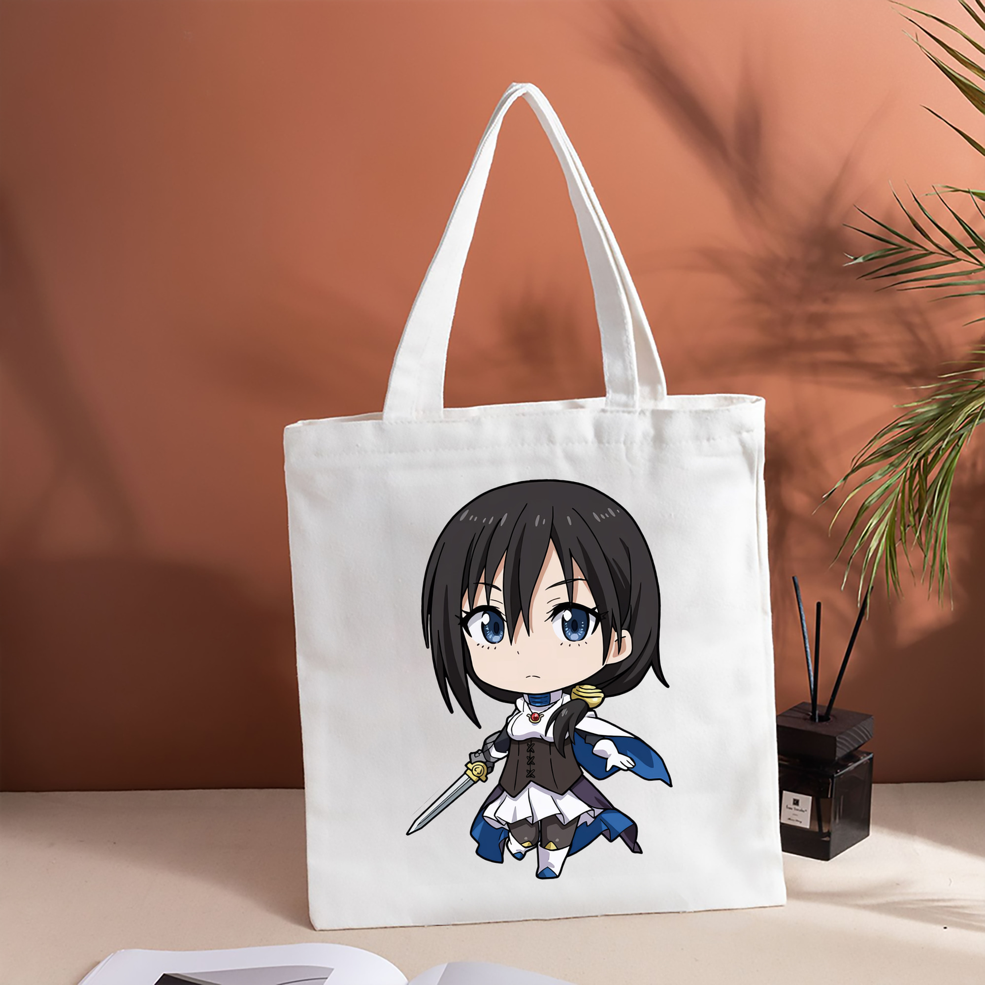 転スラ Regarding Reincarnated to Slime 縦型キャンバス生地手提げバッグ　トートバッグ