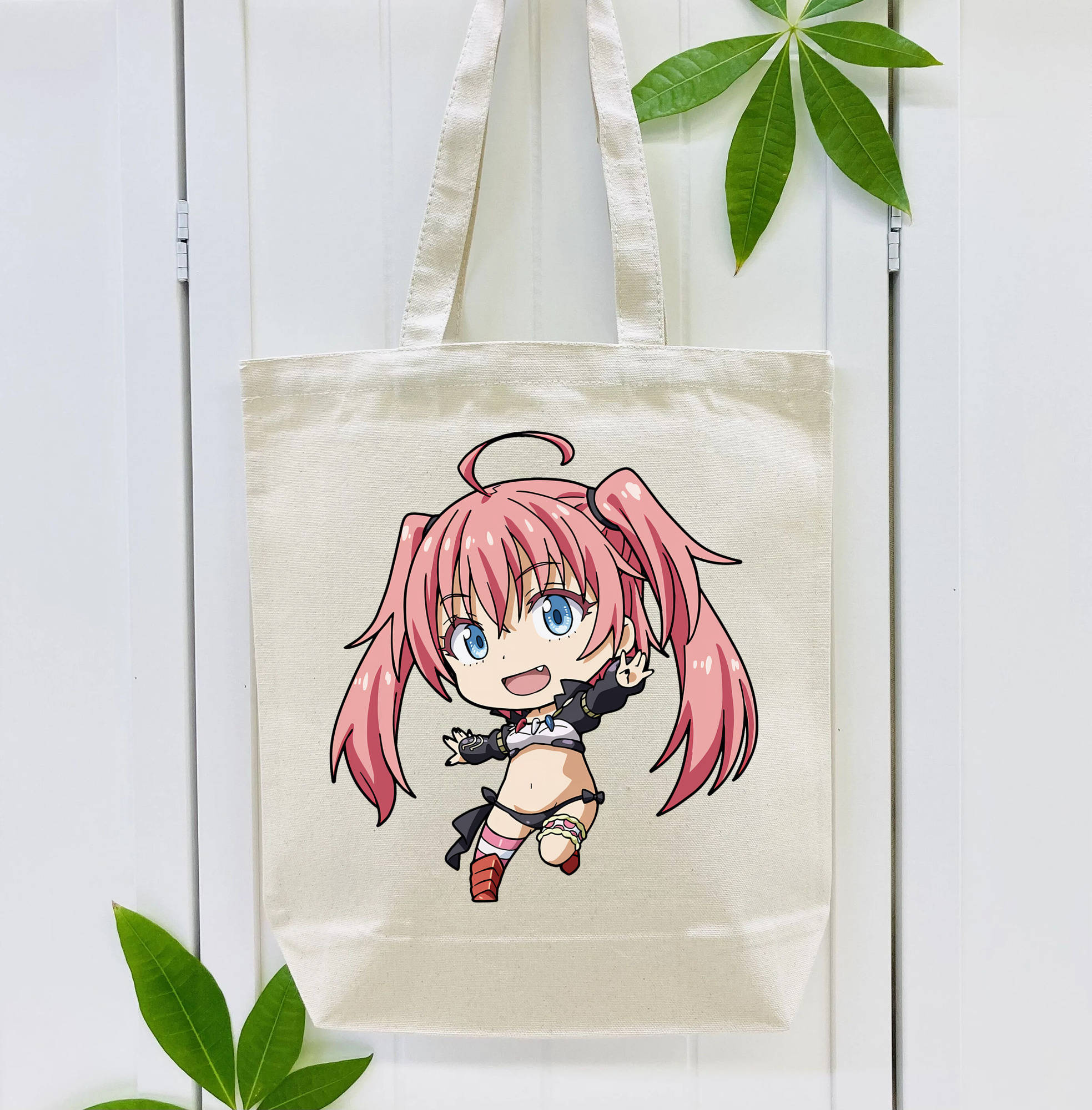 転スラ Regarding Reincarnated to Slime 縦型キャンバス生地手提げバッグ　トートバッグ
