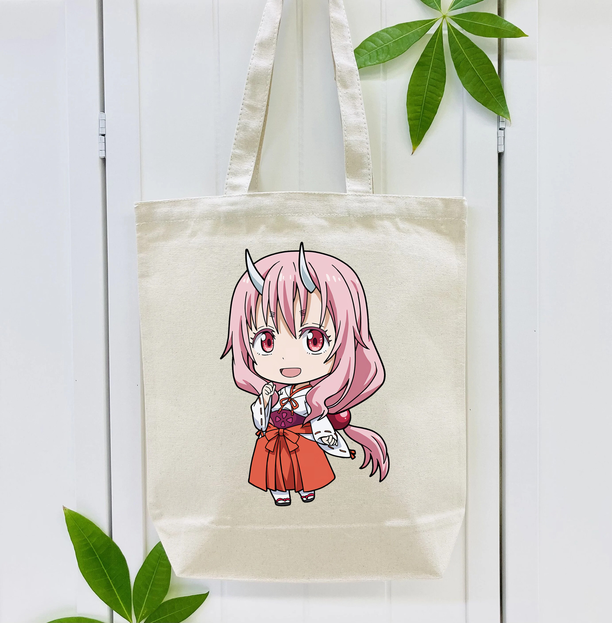 転スラ Regarding Reincarnated to Slime 縦型キャンバス生地手提げバッグ　トートバッグ