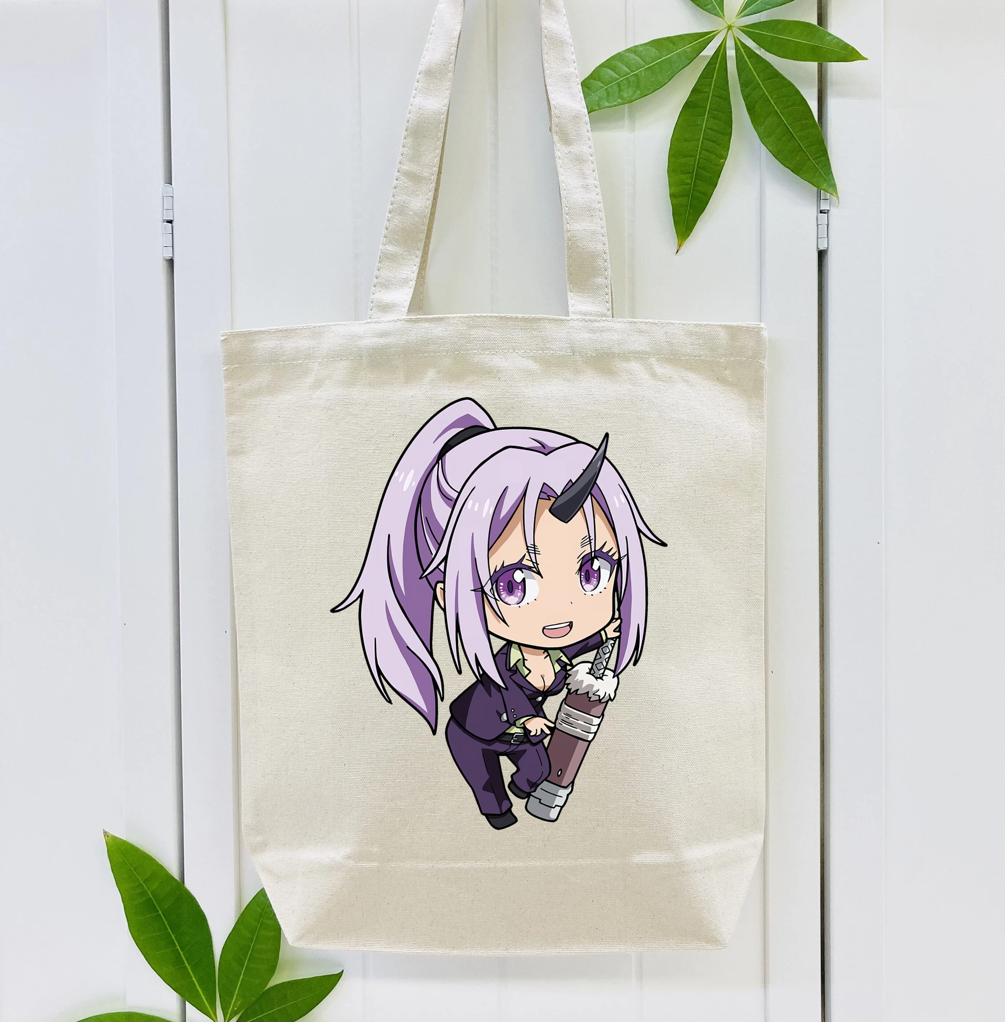 転スラ Regarding Reincarnated to Slime 縦型キャンバス生地手提げバッグ　トートバッグ