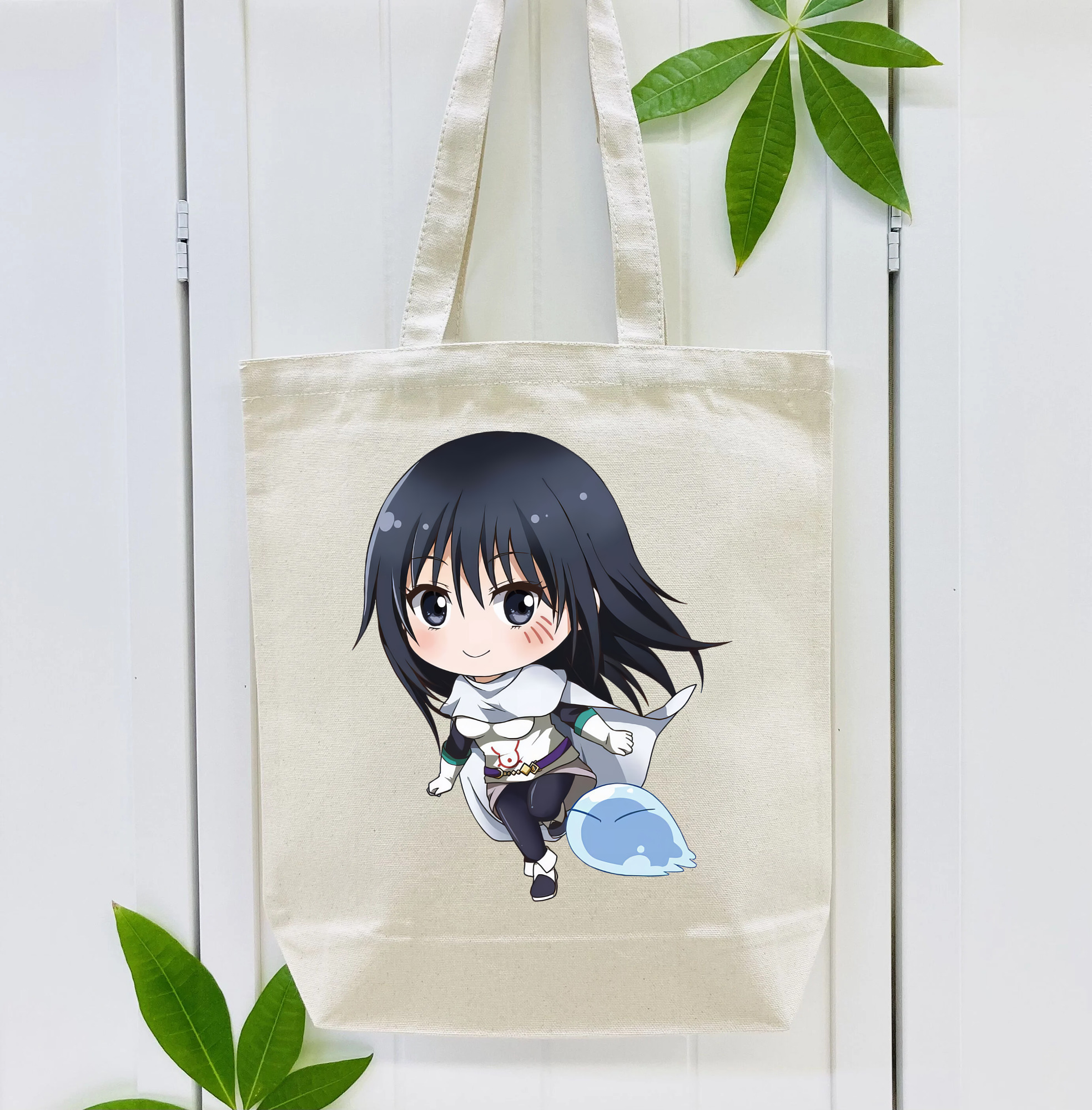 転スラ Regarding Reincarnated to Slime 縦型キャンバス生地手提げバッグ　トートバッグ