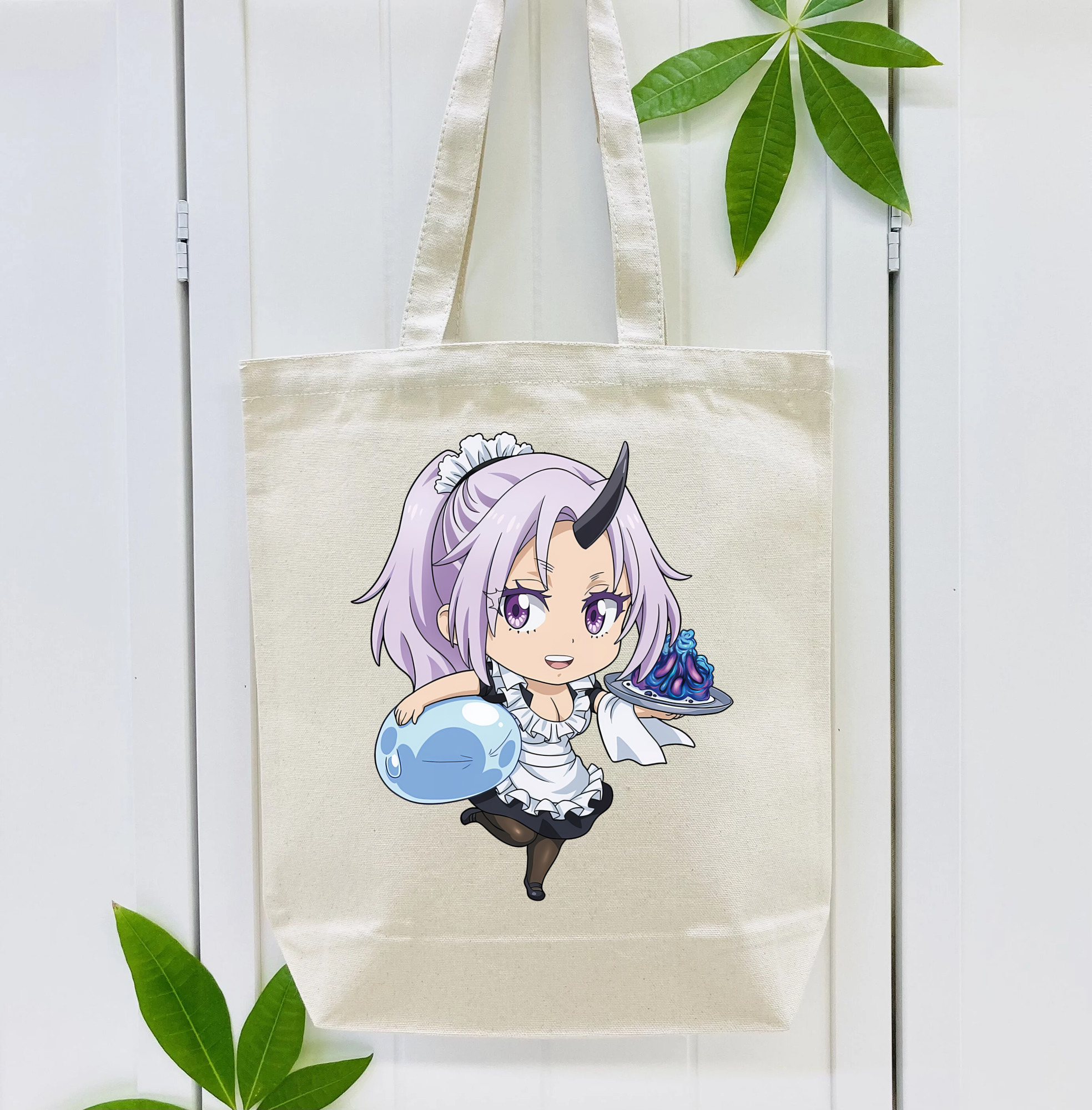転スラ Regarding Reincarnated to Slime 縦型キャンバス生地手提げバッグ　トートバッグ