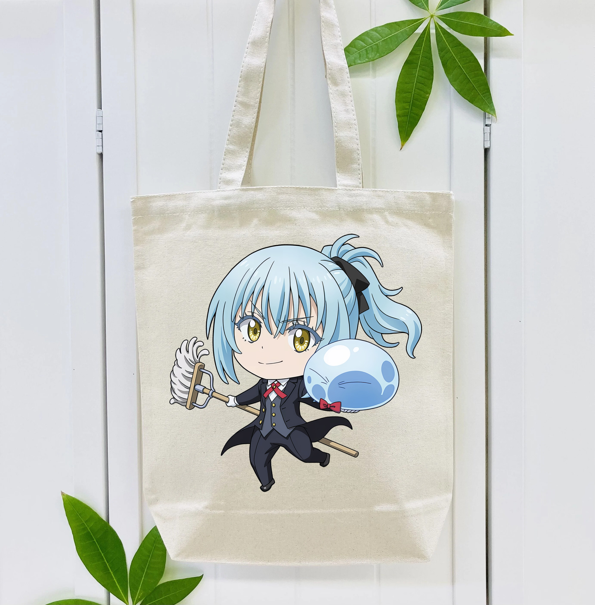 転スラ Regarding Reincarnated to Slime 縦型キャンバス生地手提げバッグ　トートバッグ